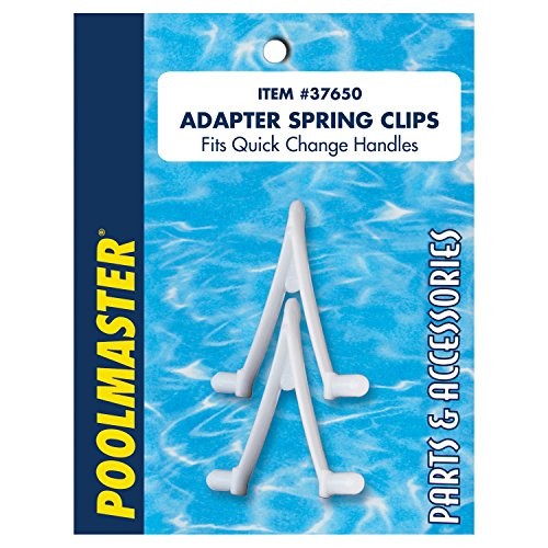 37650 Swimming Pool Maintenance Adapter Spring V Clips for Pool Poles Medium