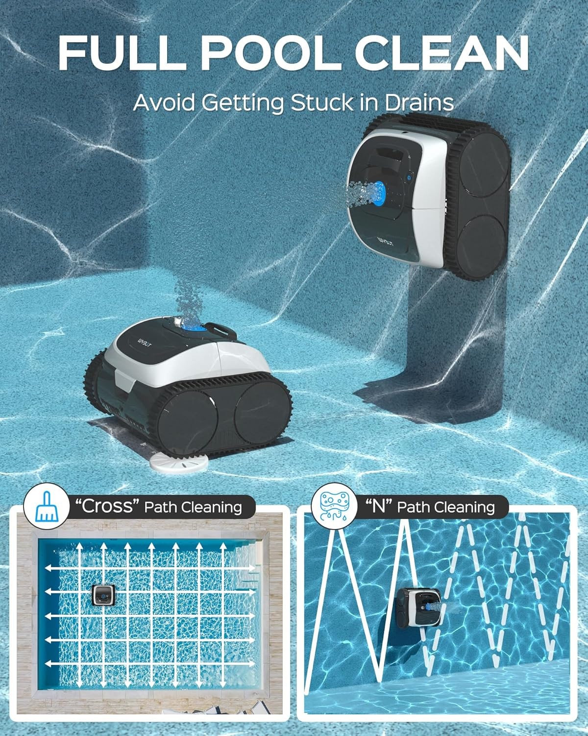 Wybot C1 Cordless Robotic Pool Cleaner