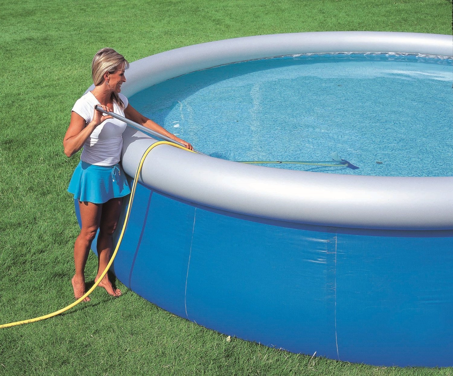 BASIC SWIMMING POOL CLEANING MAINTENACE DEBRIS VACUUM CLEANER SUMMER WAVES