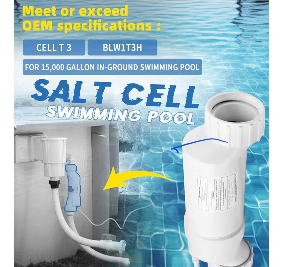T-Cell-3 Salt Water Pool Chlorinator System, T-Cell-3 up to 15000 Gallons