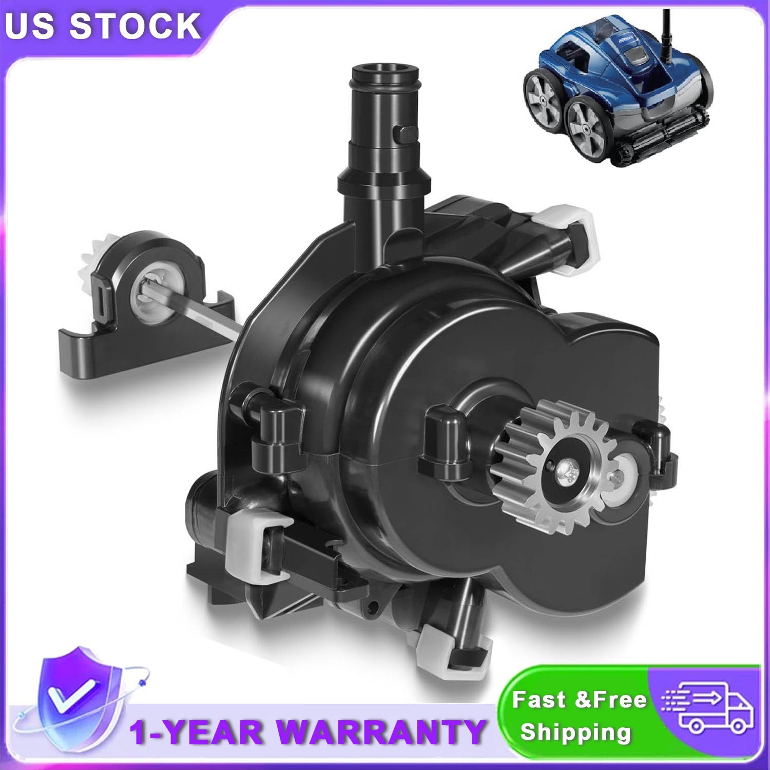 For Polaris Quattro Sport P40 Pressure-side R0837200 Engine Assembly with O-Ring