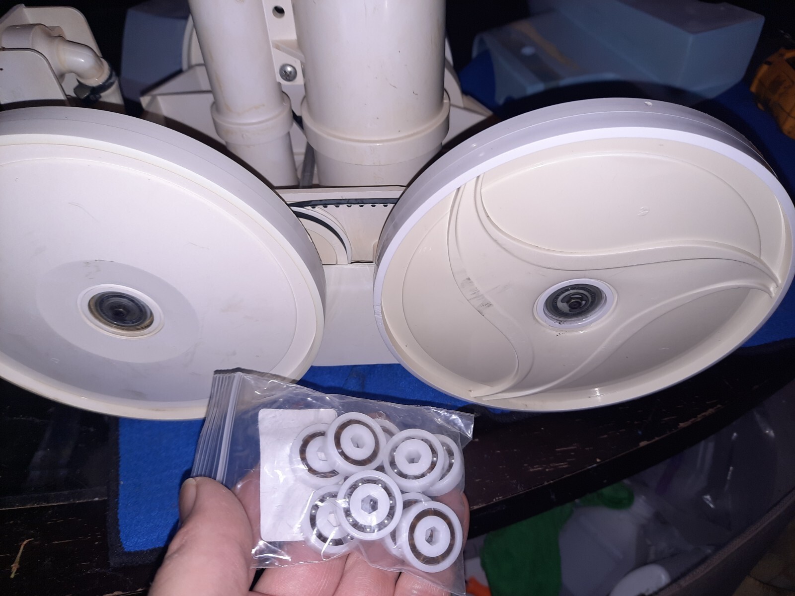 Polaris 380 GLOW IN THE DARK Pressure Pool Cleaner Rebuilt