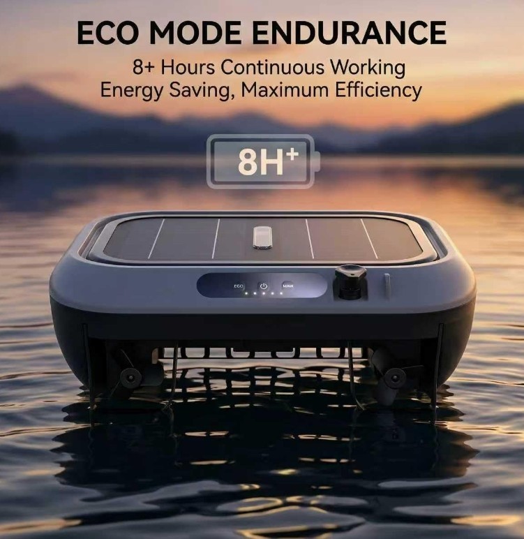 Robotic Pool Skimmer 🌊 Automatic Pool Skimmer 🌞 Solar Automatic Pool Cleaner🌴