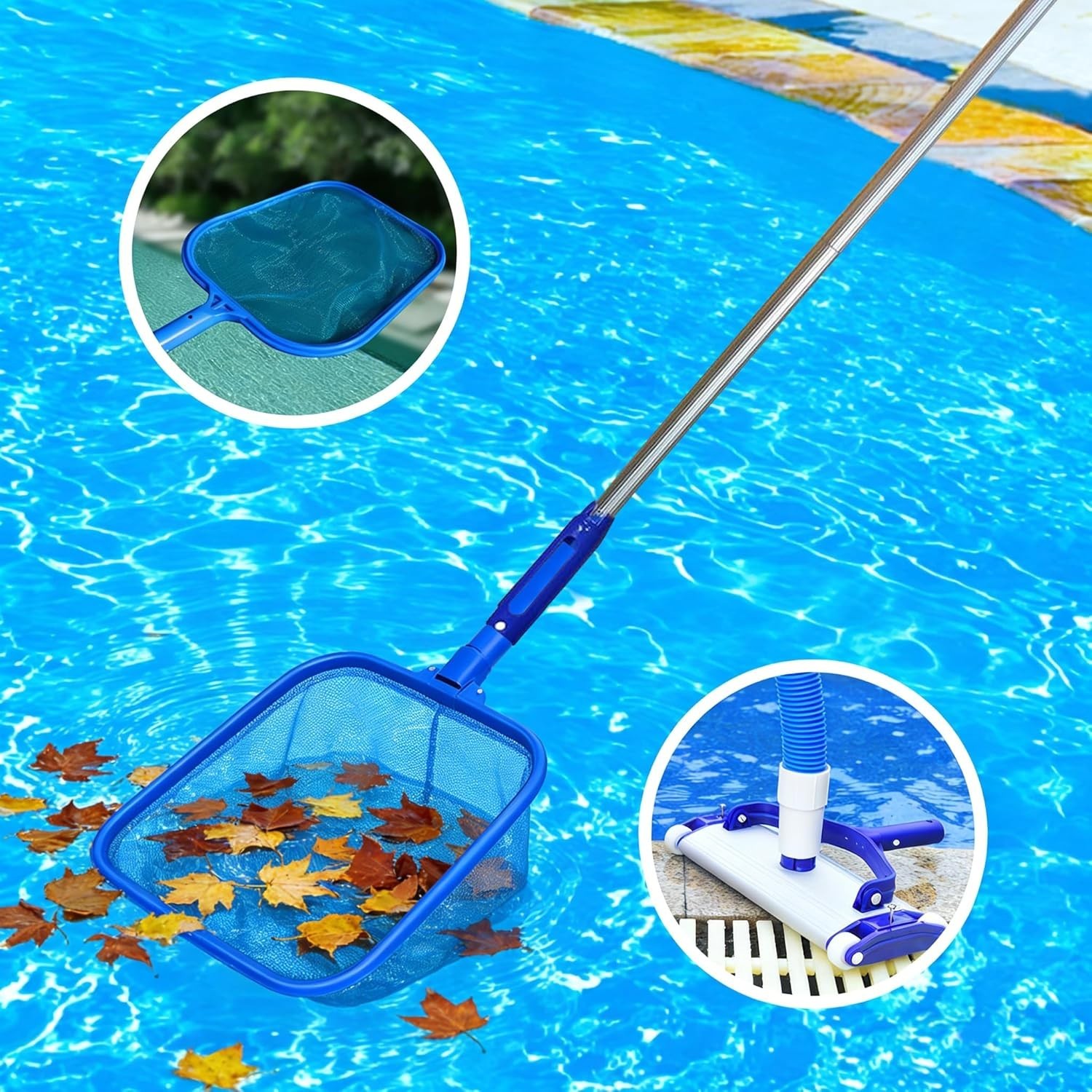 Hook for All Robotic Pool Cleaner with Swimming Pool Pole, Accessories Hook C…