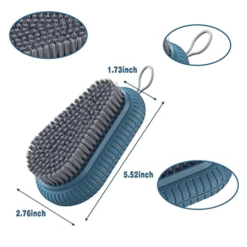 Blue Heavy Duty Nail Brush Fingernail Scrub Brush – Stiff Hand Wash – Heavy Duty