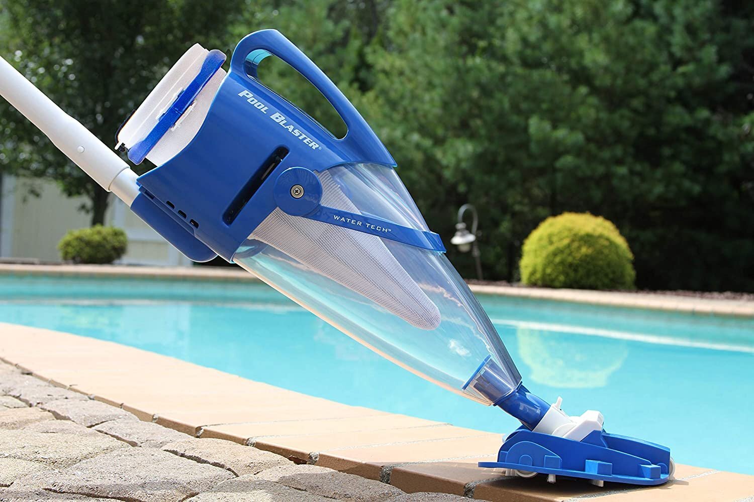 POOL BLASTER Centennial Cordless Pool Vacuum w/Pole Set – XL Debris Capacity…