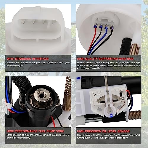 47-1011 Fuel Pump Assembly with Tank Seal Compatible with 2521204/47-1011 RZR