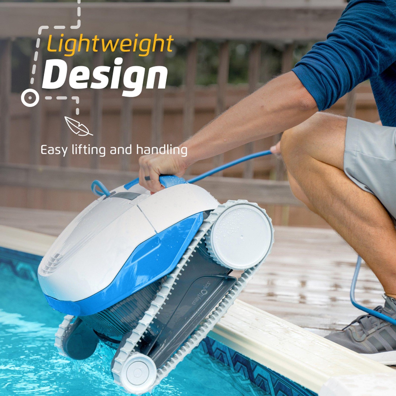 Dolphin Proteus DX1 Robotic Above Ground Pool Cleaner 99996136-DX1