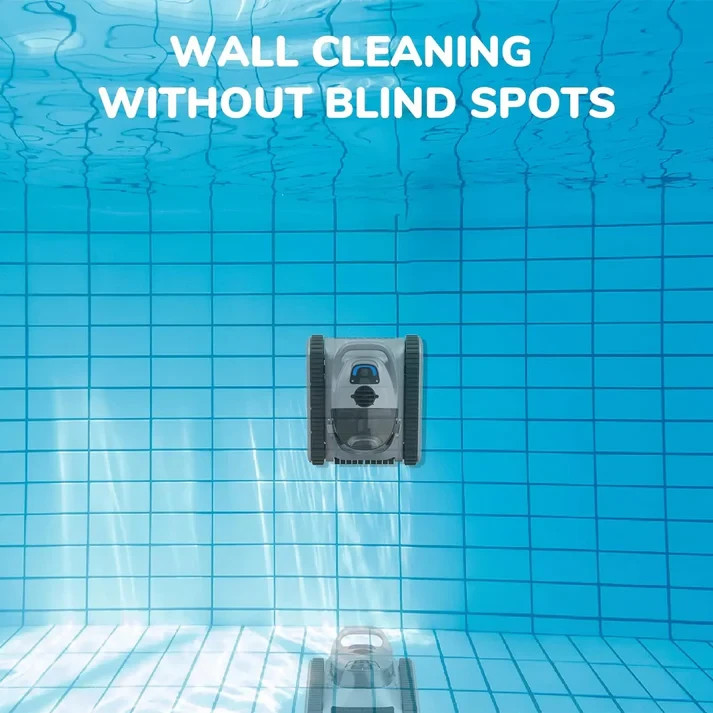 SEAUTO SAT30Cordless Robotic Pool Cleaner 45000Pa Sonar Navigation Wall Climbing
