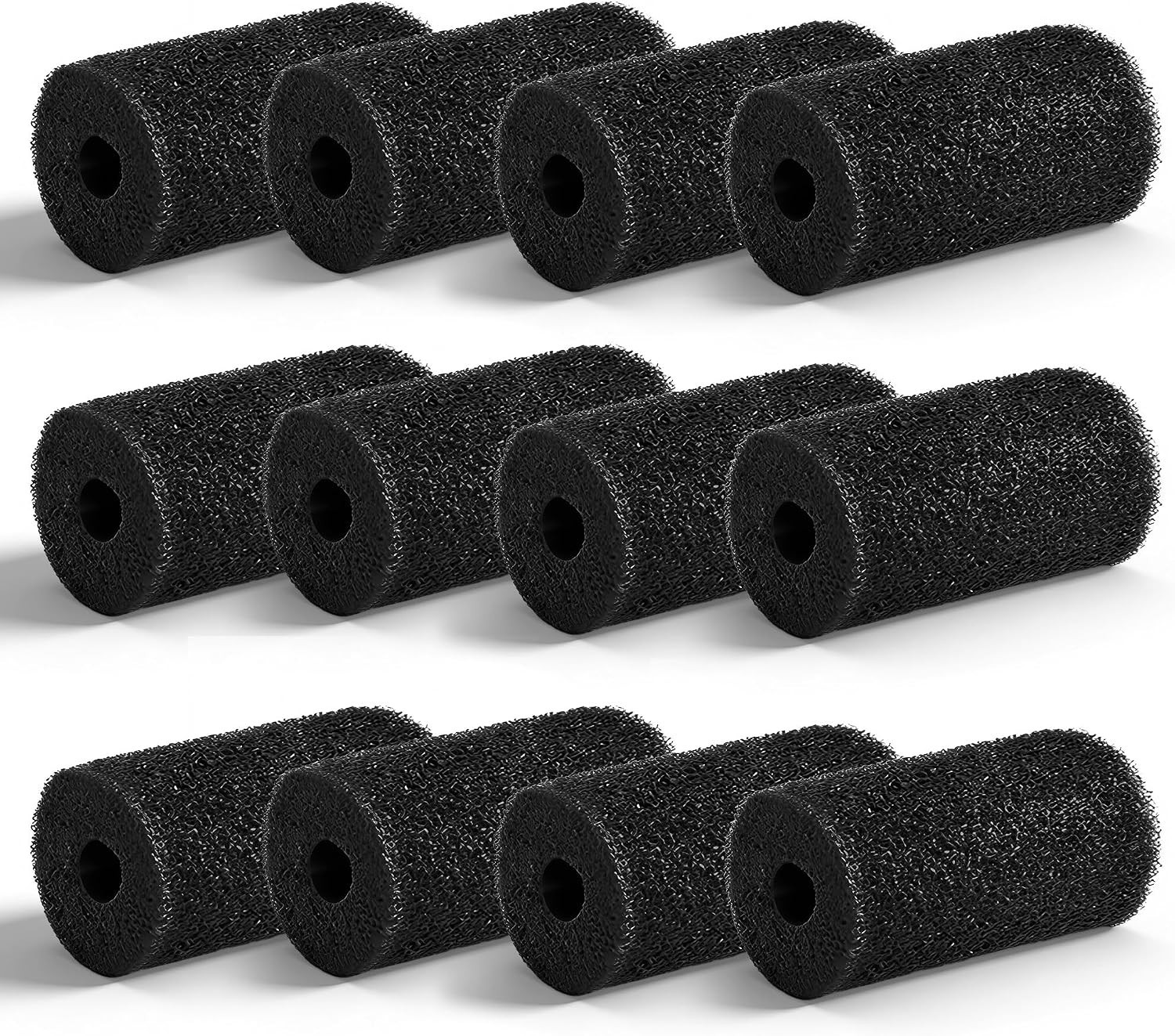 12 Pack for Polaris Pool Cleaner Parts, Sweep Hose Tail Scrubbers Replacement…