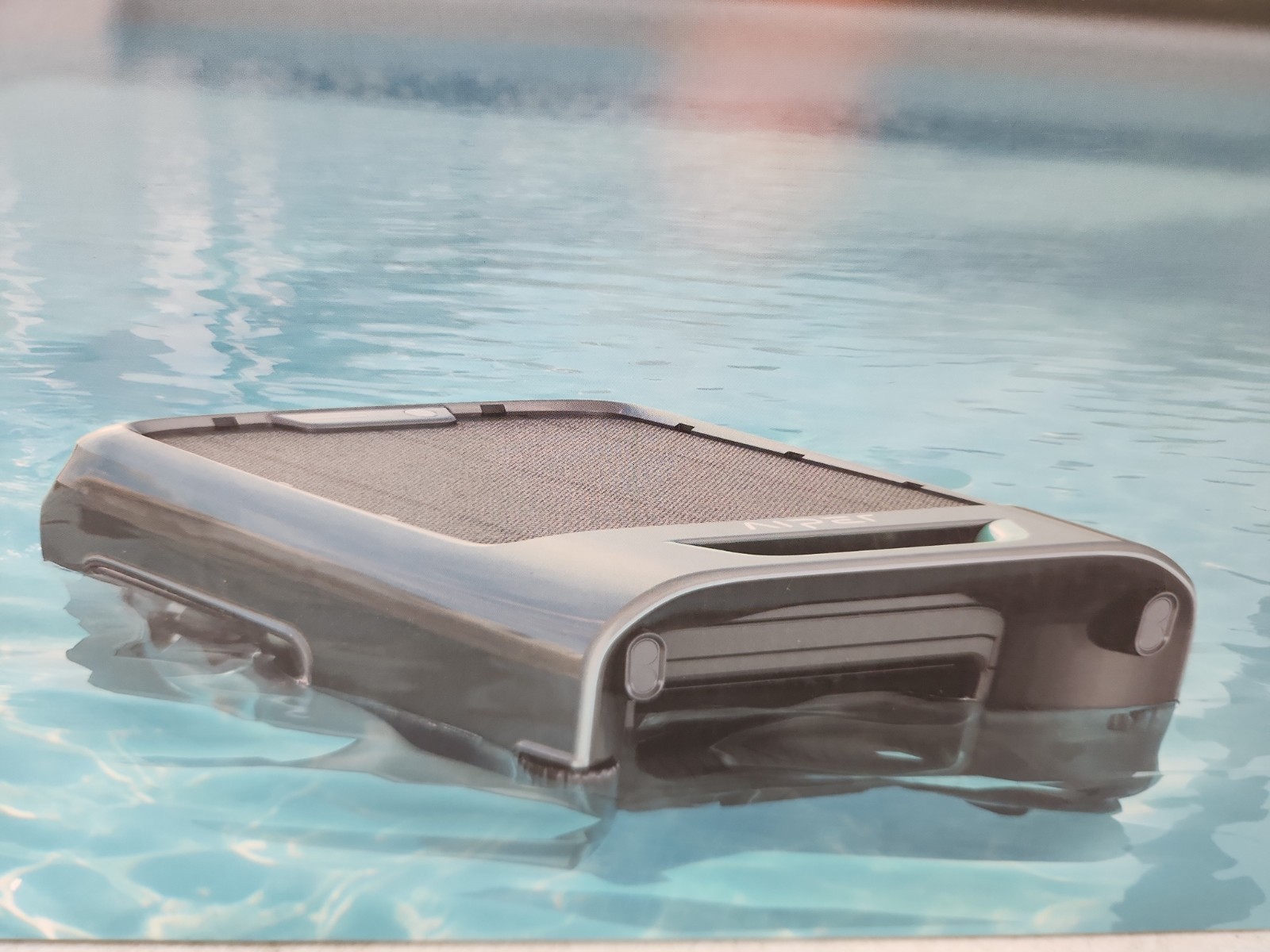 NEW Aiper Ecosurfer S2 Solar Powered Pool Surface Skimmer Robot – Grey