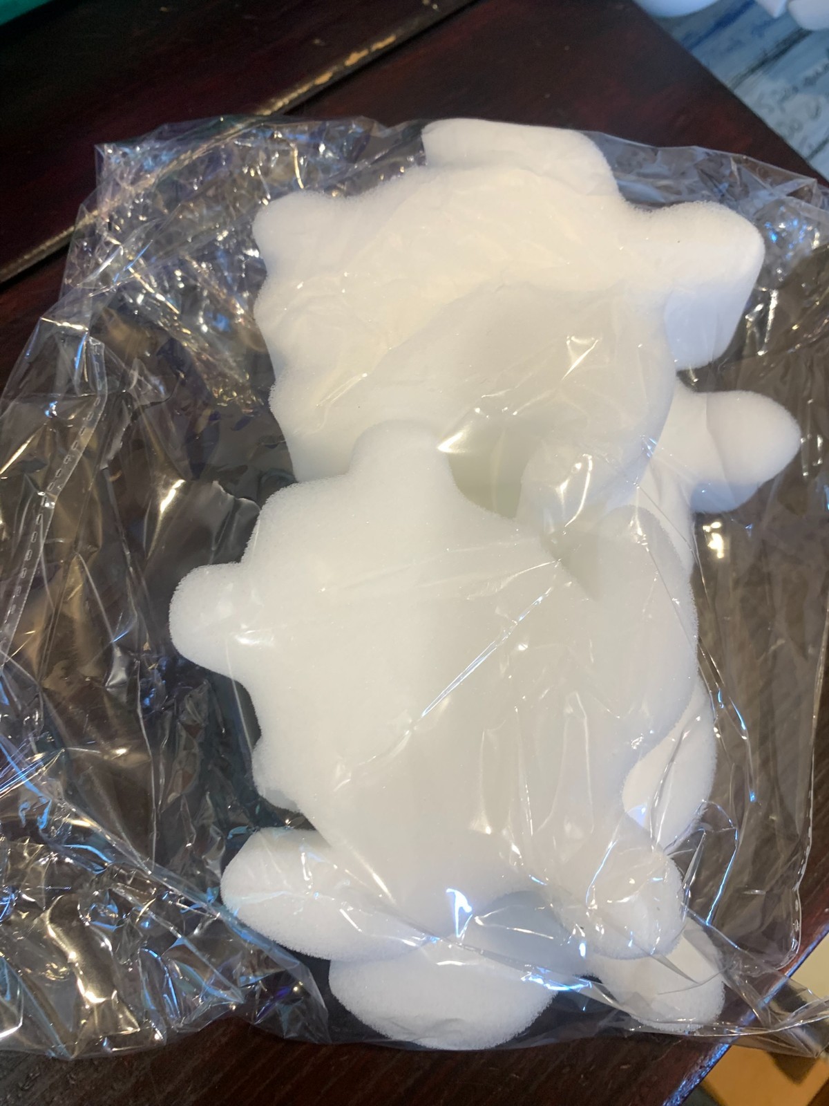 Pool Sponge Oil and Scum Absorber, white turtle 4-pack (NWOT)