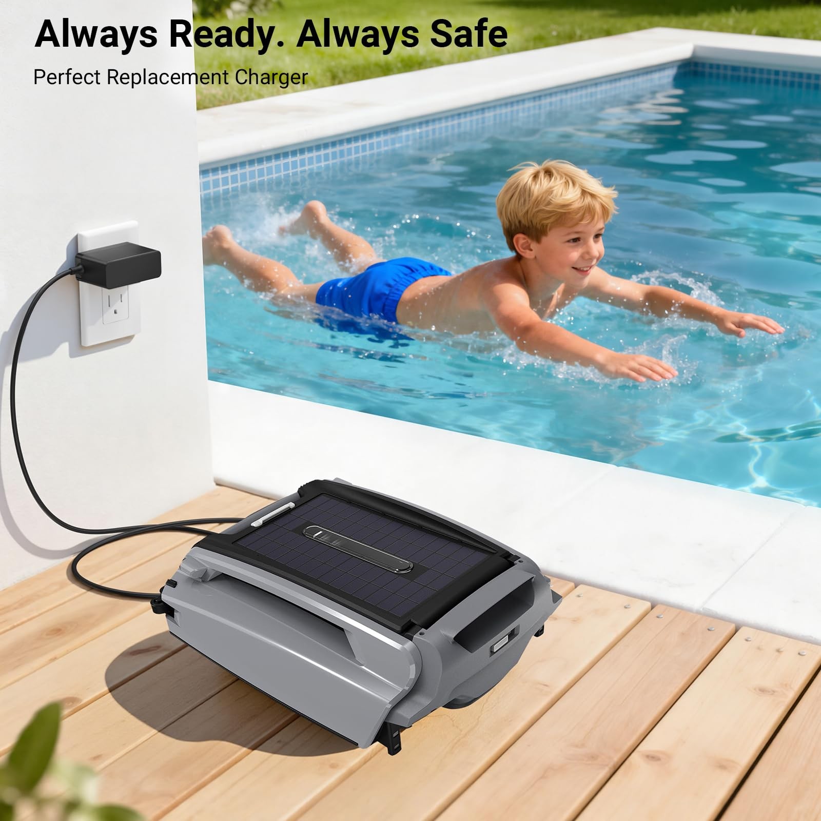 Charger for Betta Pool Vacuum SE Plus Replacement Power Adapter for Skimmer