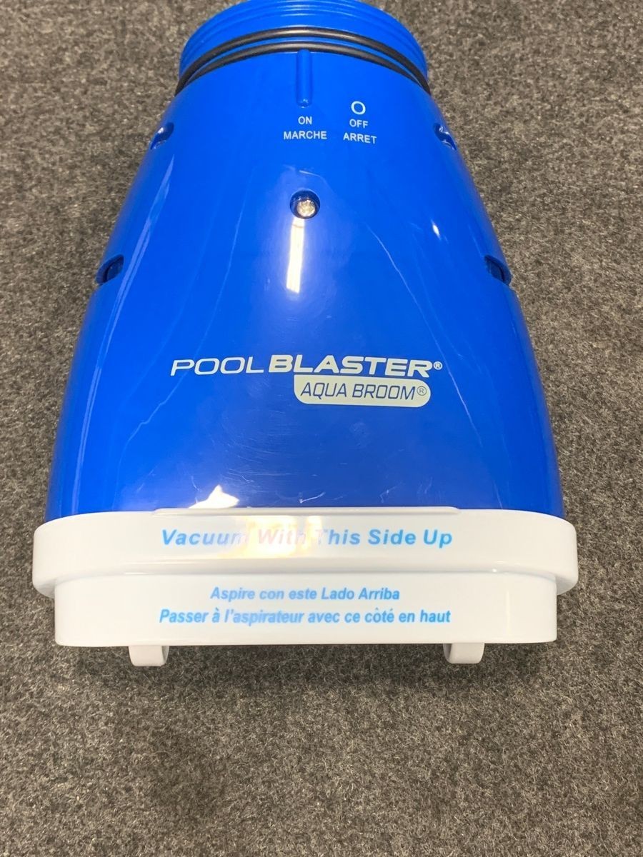 POOL BLASTER Aqua Broom Hot Tub Vacuum Cordless Spa Vacuum