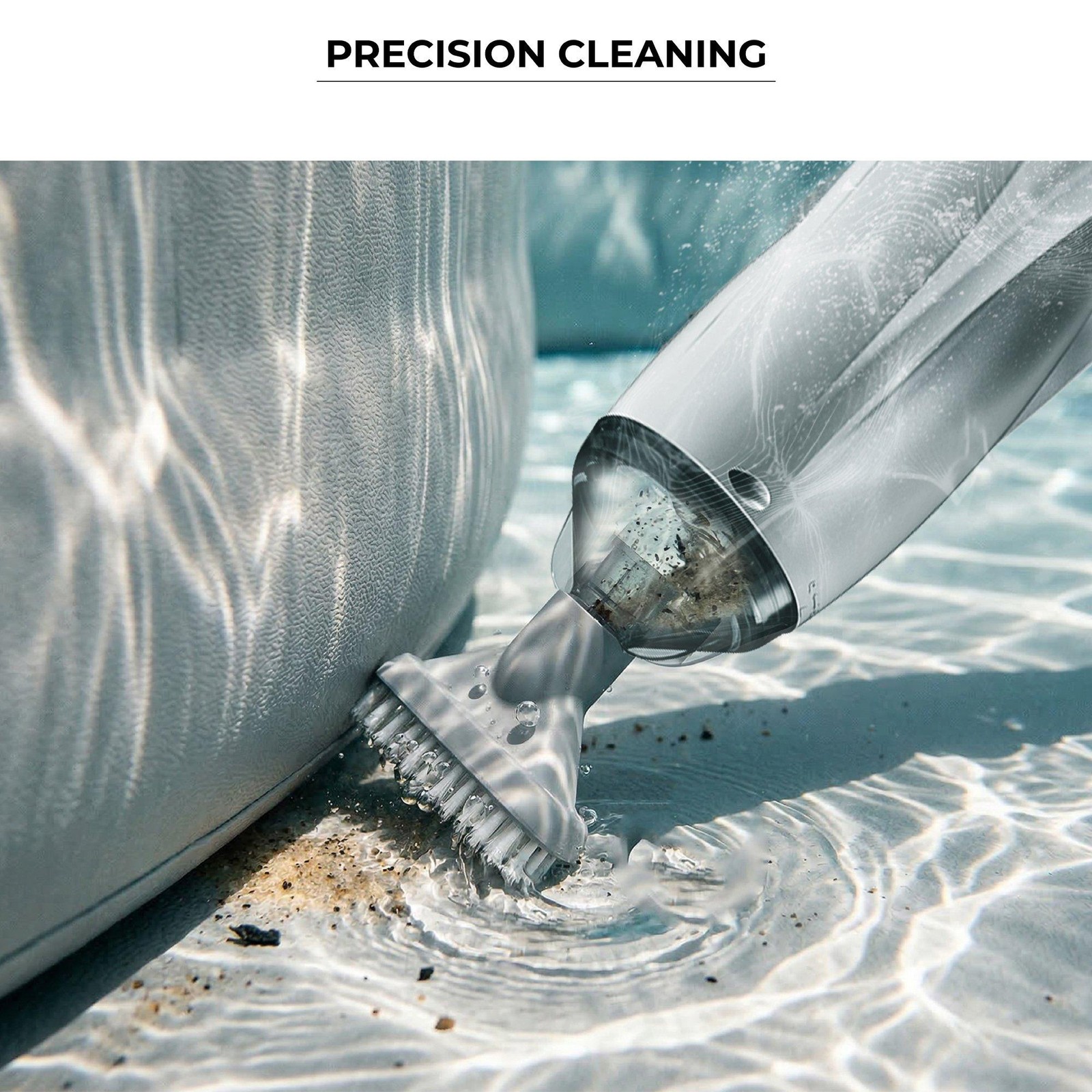 Voltera 05 Cordless Rechargeable Handheld Pool and Spa Precision Spot Vacuum