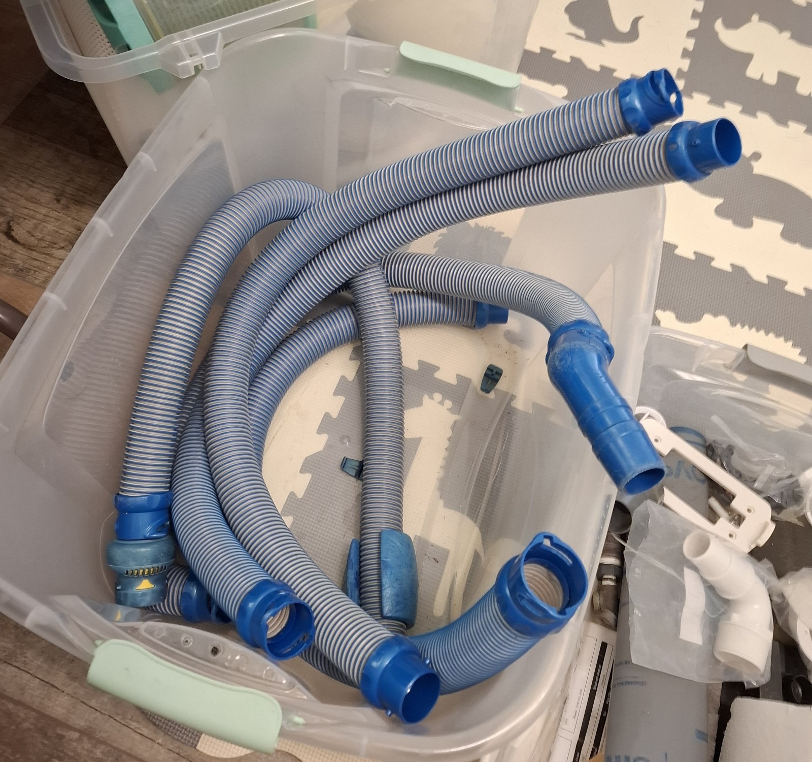 Zodiac MX6 Automatic Suction-Side Pool Cleaner Vacuum (Blue/Gray)