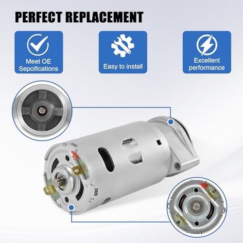Hydraulic Liftgate Pump Motor with Bracket Replacement for Cadillac CTS SRX