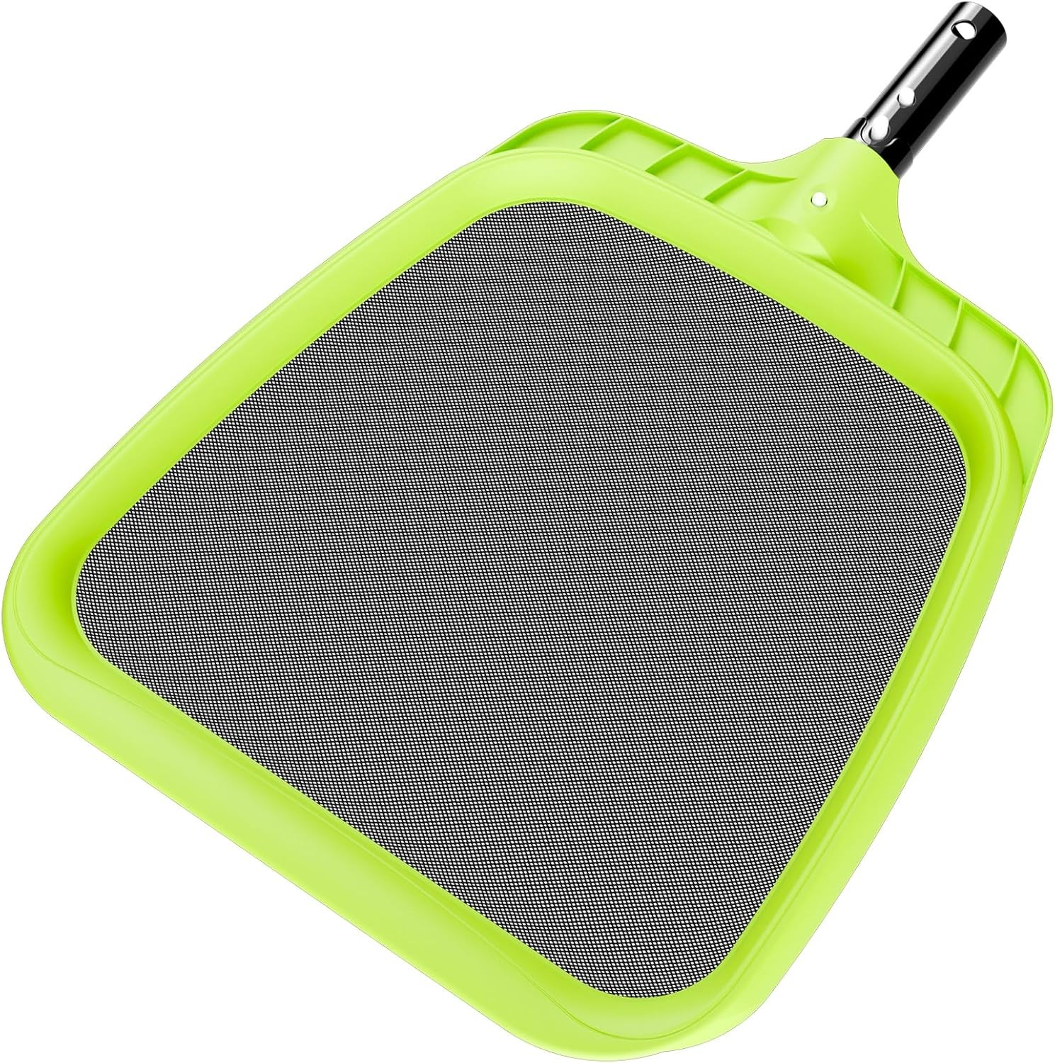 Pool Skimmer Net Professional Heavy Duty Reinforced Frame Nylon Flat Leaf Rake