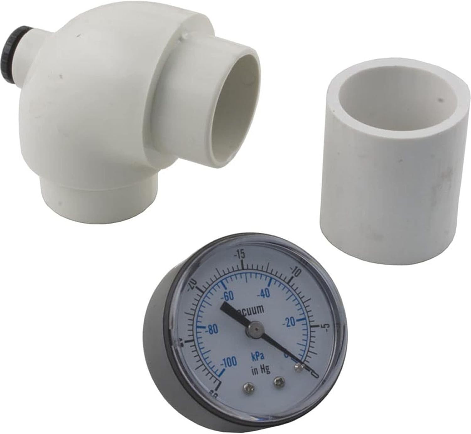 Smart Vac-Mate Pool Skimmer Attachment – White – Maximizes Surface Skimming