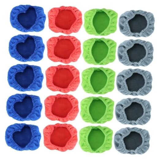 20 Pack Car Care Microfiber Cloths, Windshield Cleaner Microfiber Pads