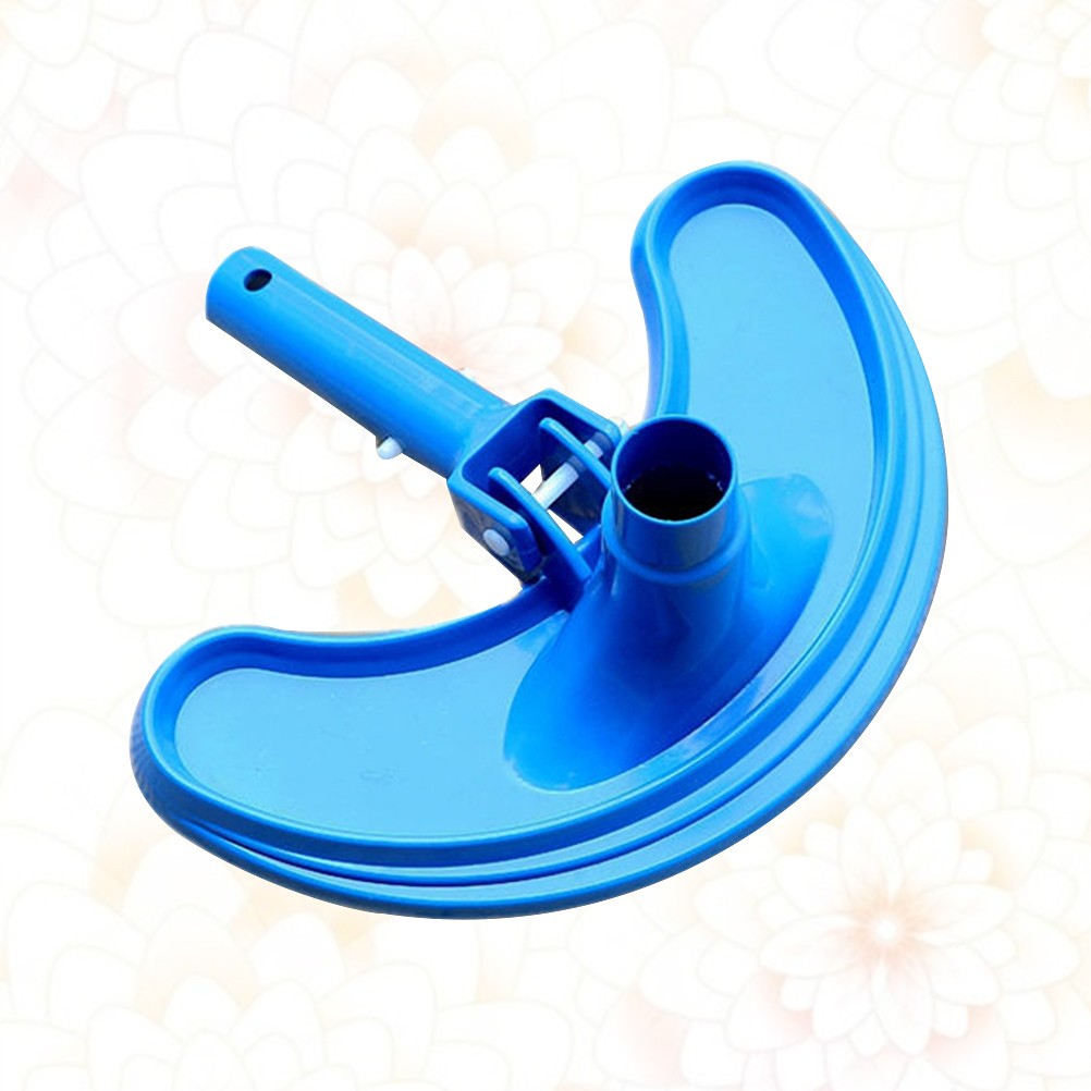 Practical Pool Cleaning Head Buckle Useful Cleaning Brush for Home Hotel (Blue)