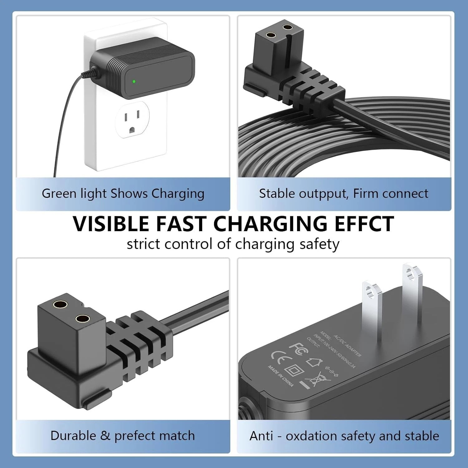Reliable 12.6V Charger for Aiper Robotic Pool Cleaner Models SE 600, 1000