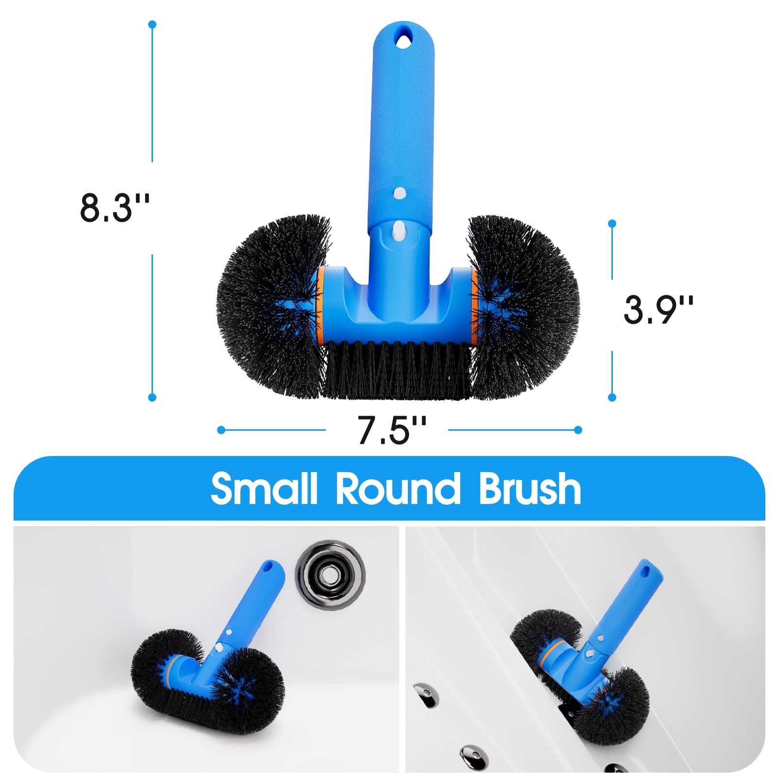 TidyMister 5-in-1 Spa Cleaning Set – Hot Tub Set, Blue