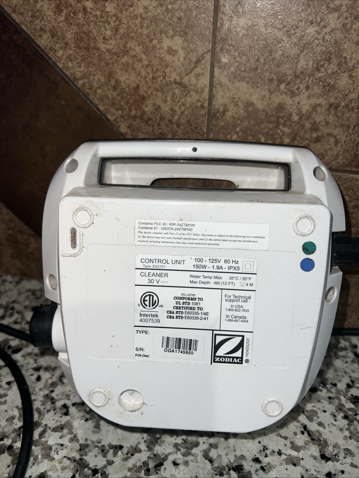 ZODIAC POLARIS POWER SUPPLY CONTROL UNIT For 9450 SPORT EXCELLENT FULLY TESTED