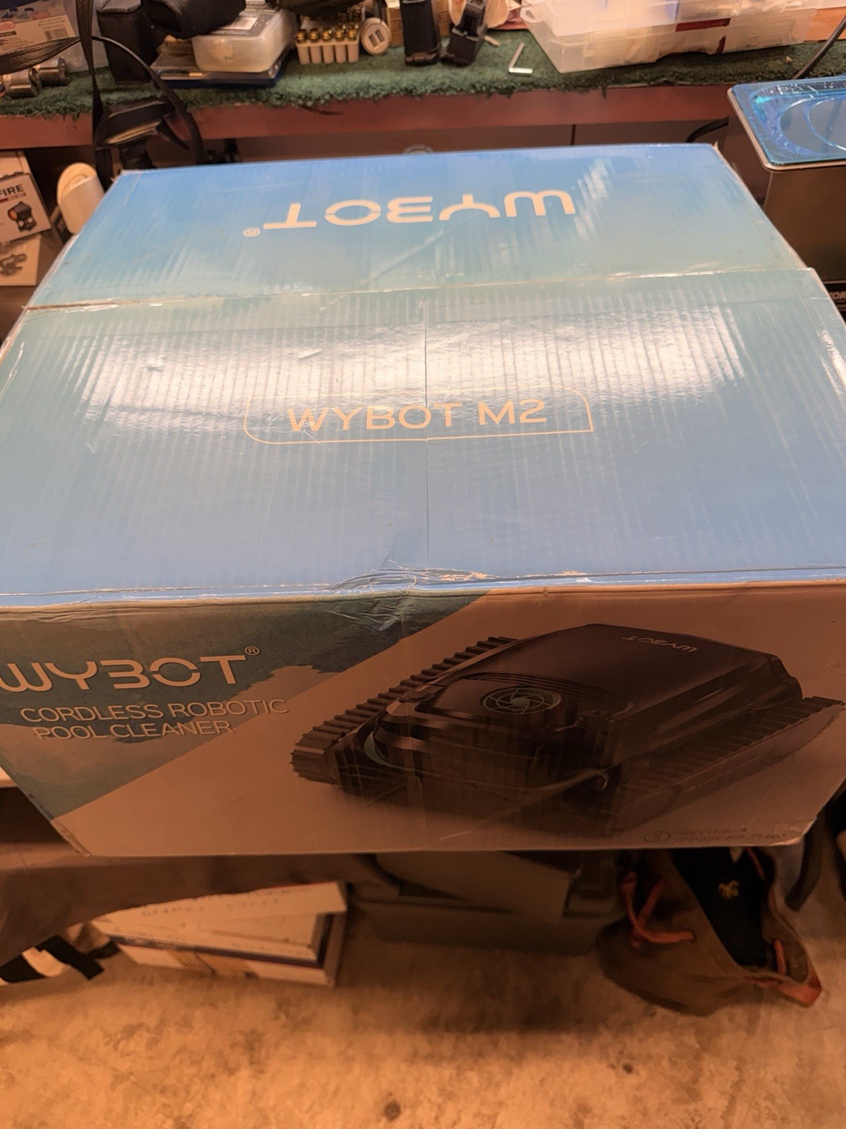 NEW WYBOT M2 Cordless Robotic Pool Cleaner for In Ground Pools with AI vision