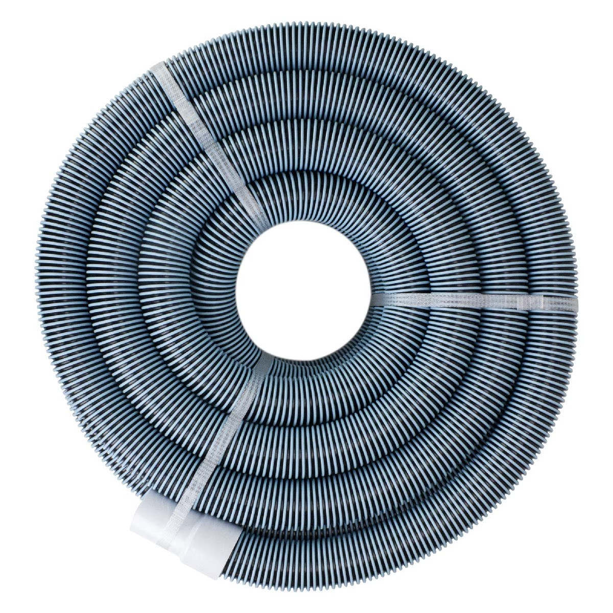 Swimming Pool Vacuum Hose 50 ft x 1.5 Inch EVA with Swivel Cuff for In-Ground