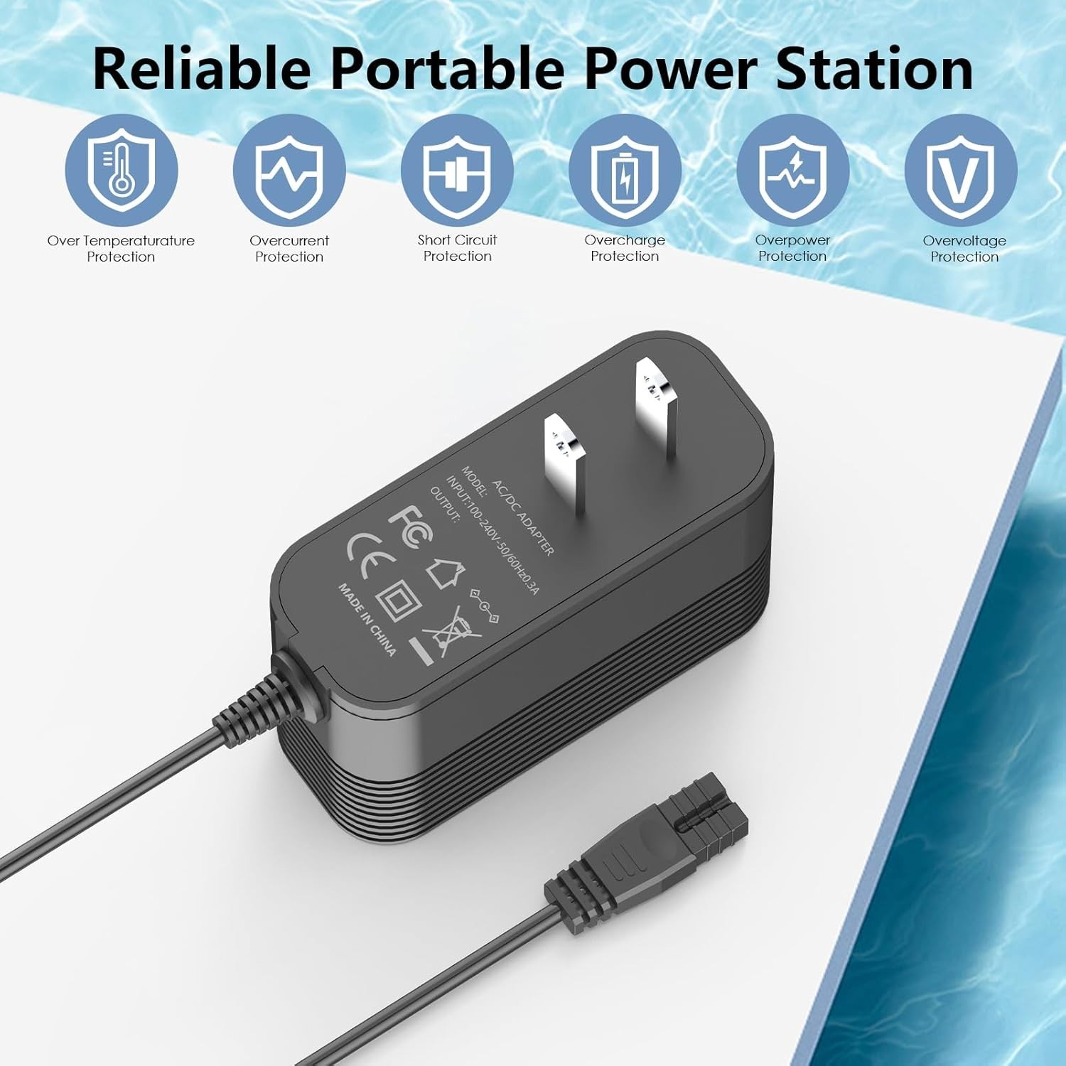 21.5V Fast Charger for Enhulk 20V Handheld Pool Vacuum Cleaner