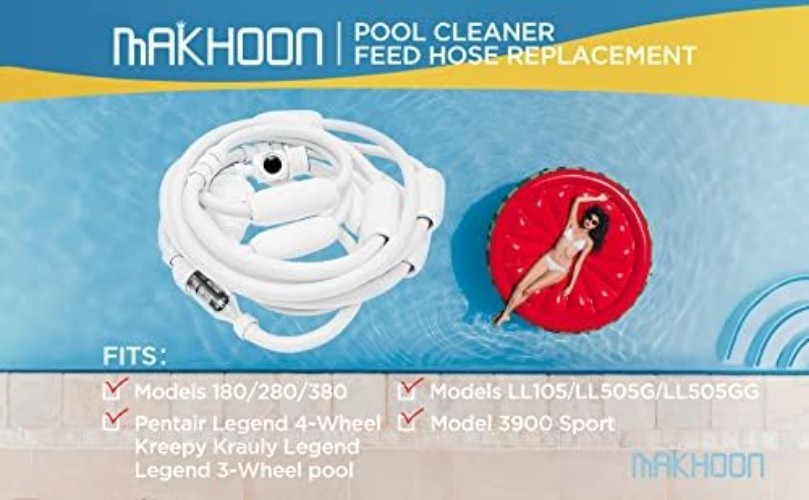 G5 32.8ft Pool Cleaner Feed Hose – Ideal for Zodiac Polaris 280, 380, and More