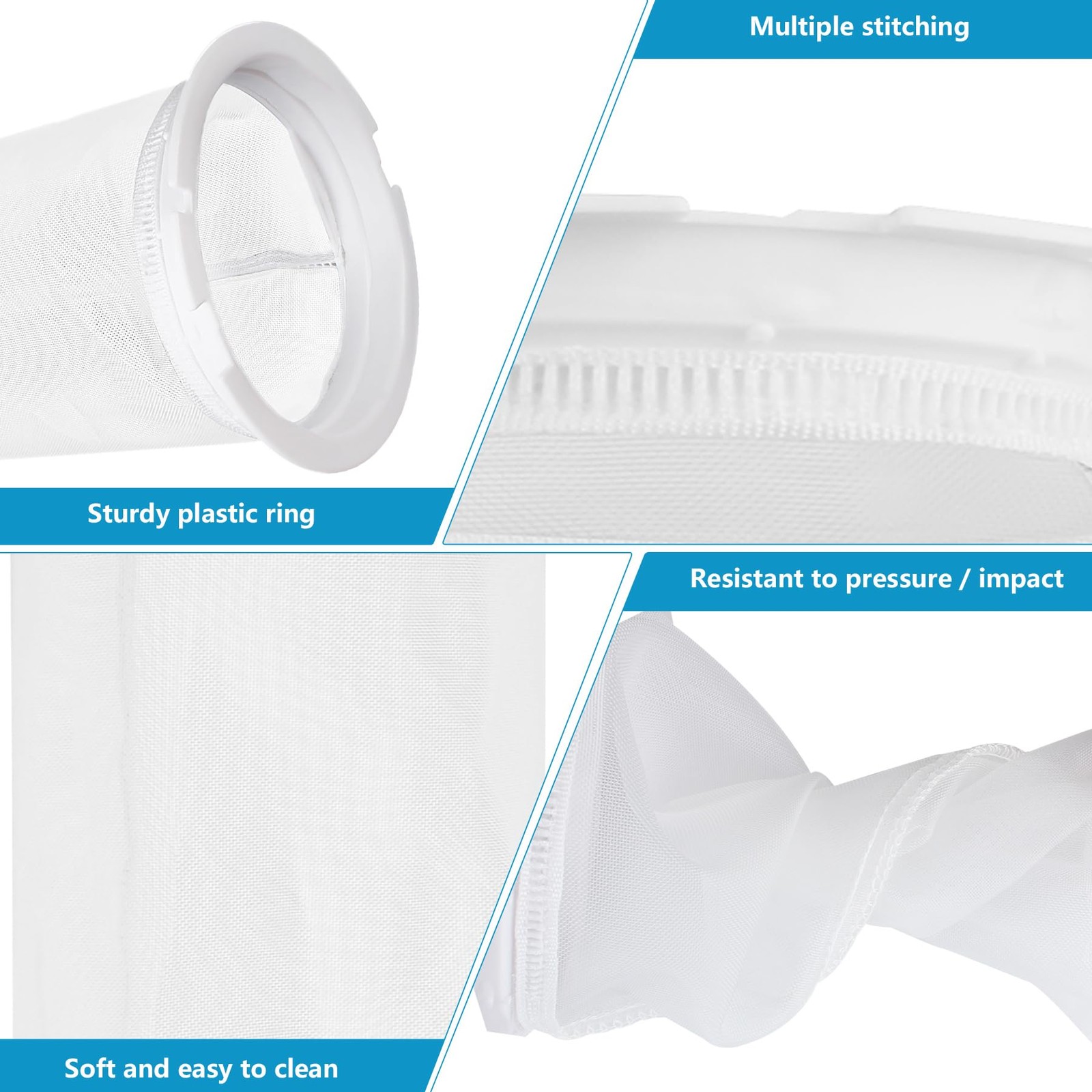 Debris Canister Basket & Fine Mesh Bag Combo for Paramount Leaf Canisters