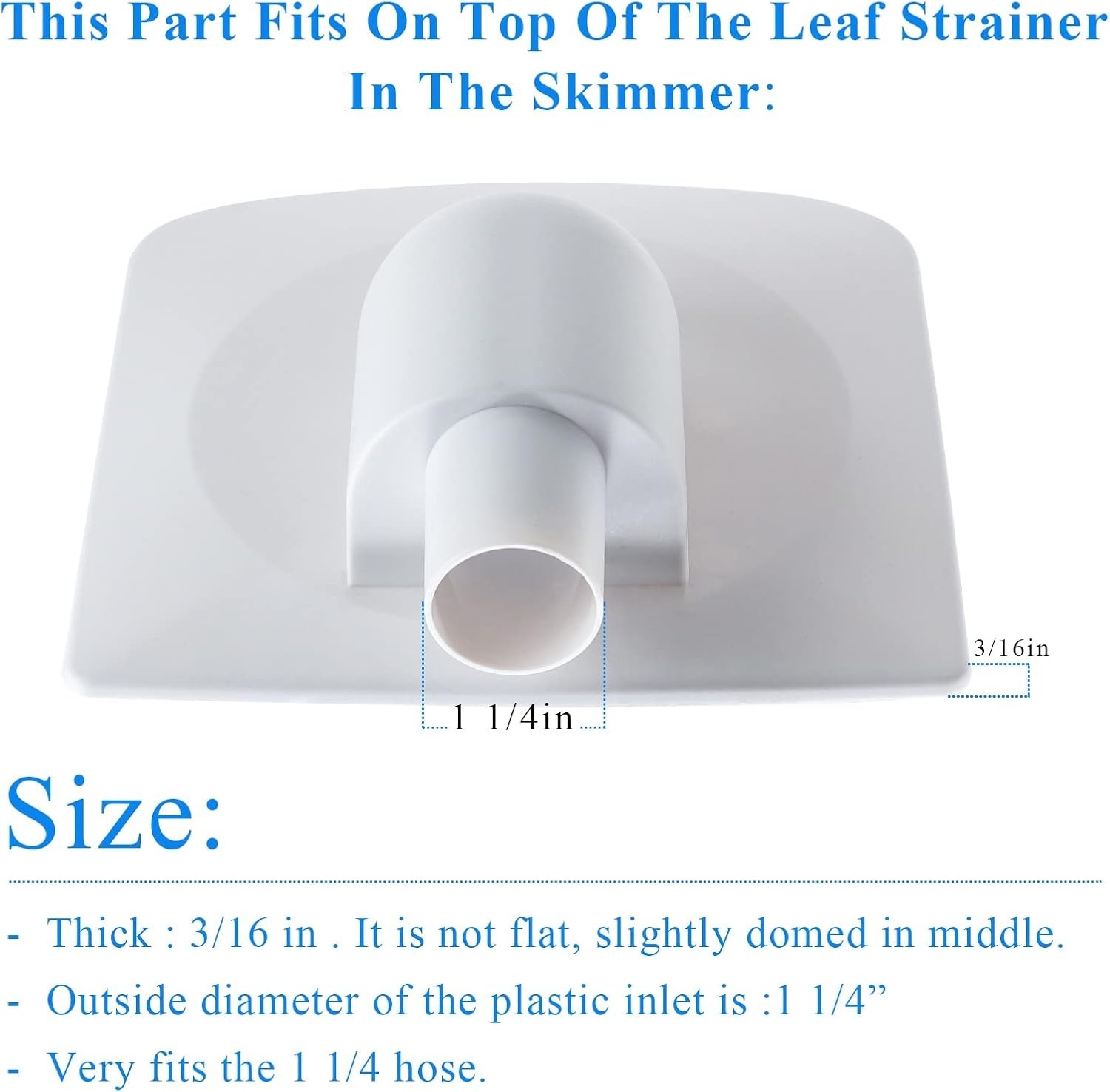 Replace Your SFX Adapter – Vacuum Plate for Summer Waves Systems P58PP1955W05