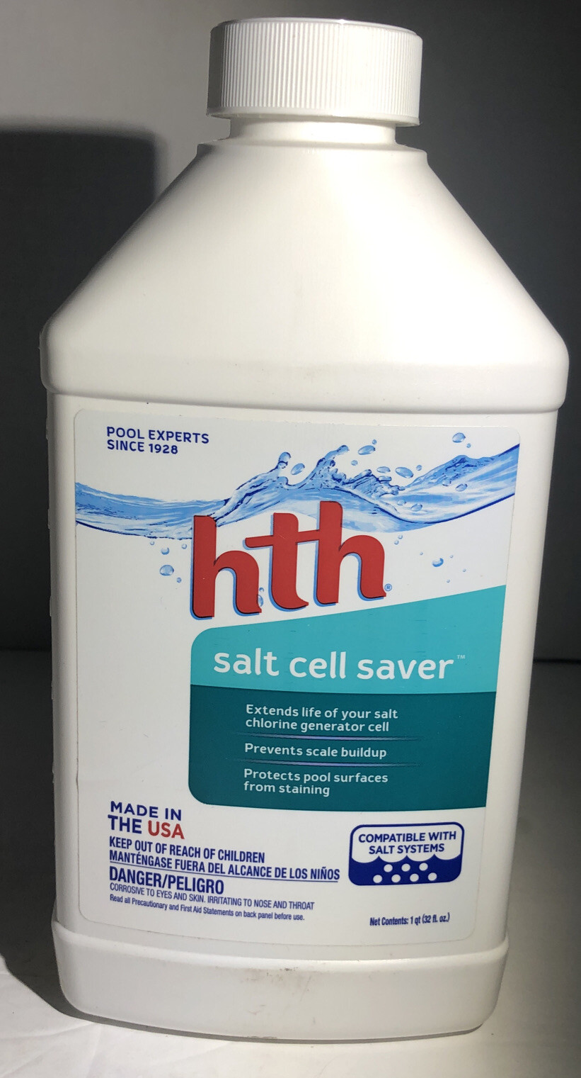 Hth Salt SCell Saver Pool Care 1ea 32 oz blt-SAME DAY SHIPPING