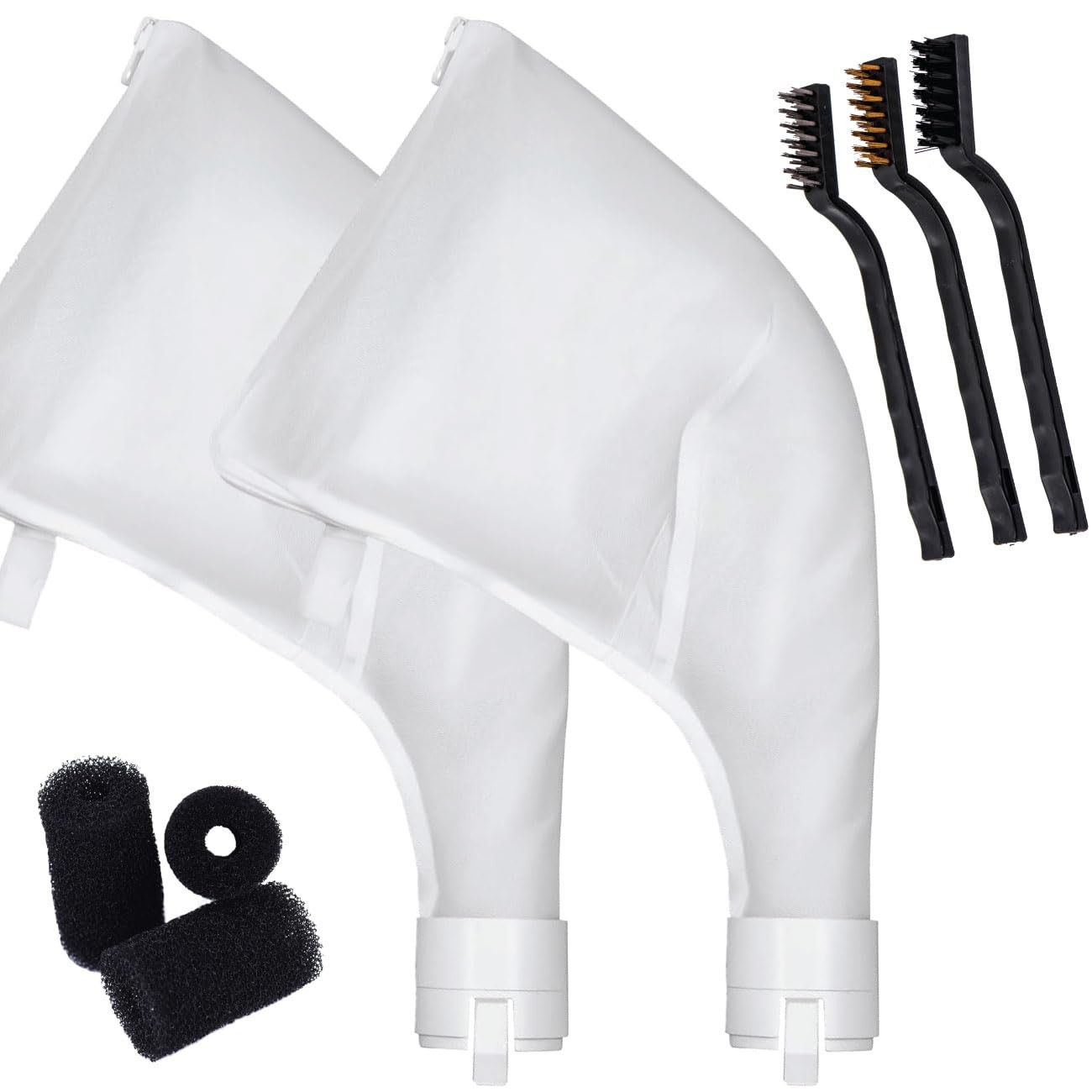 Pool Cleaner Replacement Bag [QuikCATCH] with Zipper [2-Pack]| Zippered and C…