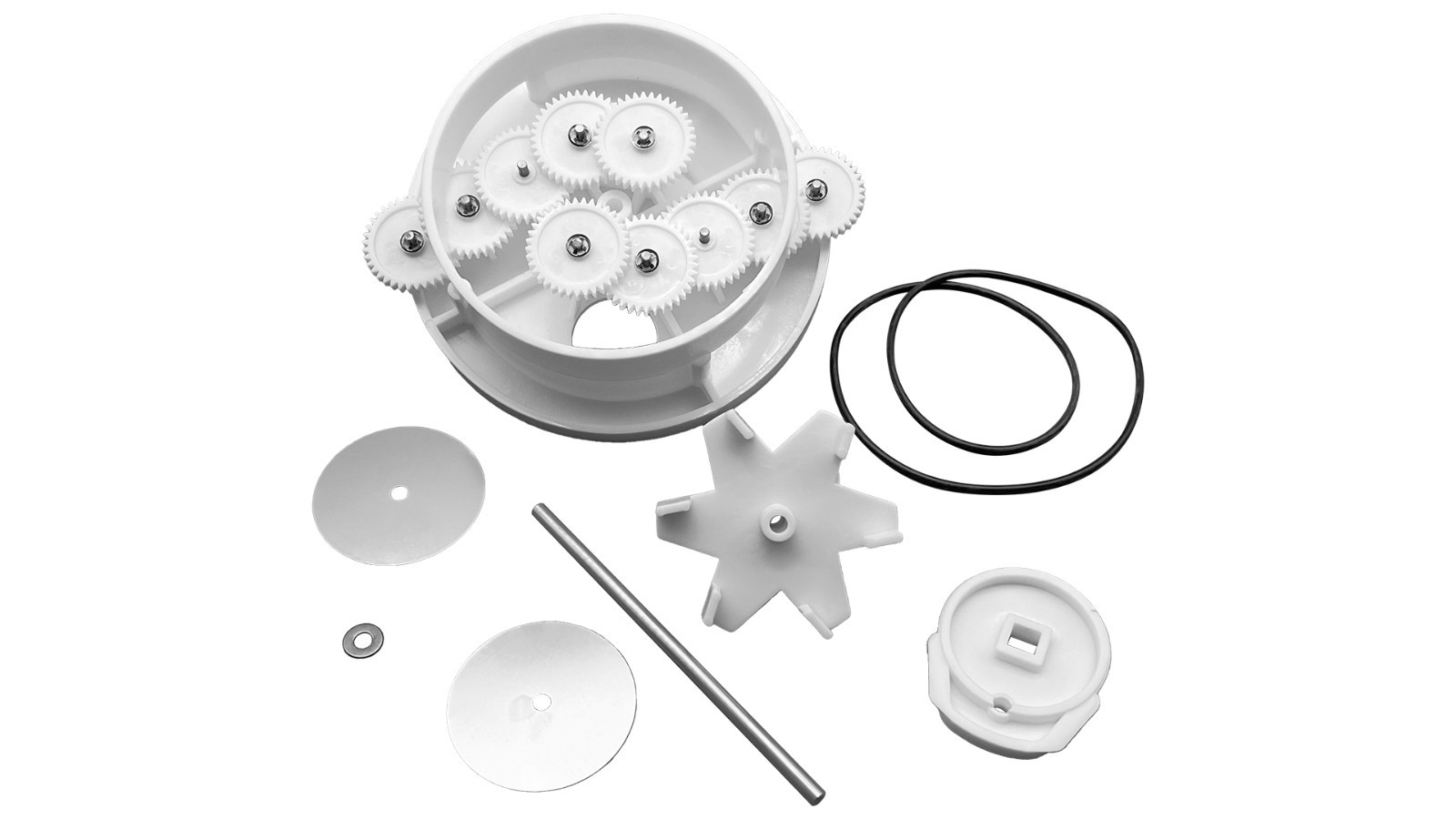 Top Feed Complete 5 Port Ball Valve Rebuild Kit – Pentair In-Floor(A&A)