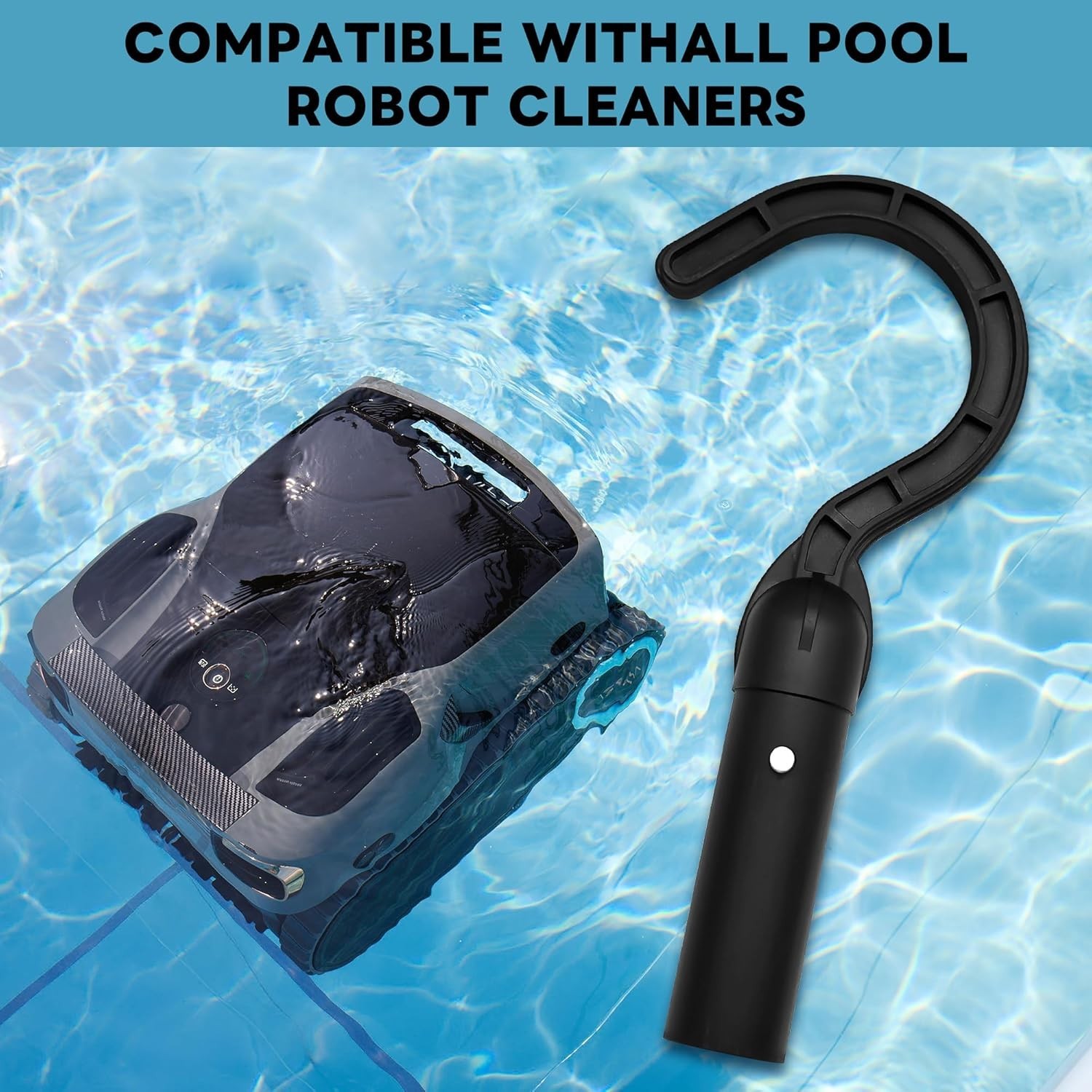 Easy Install Pool Cleaner Hook – Lightweight Design for Effortless Storage