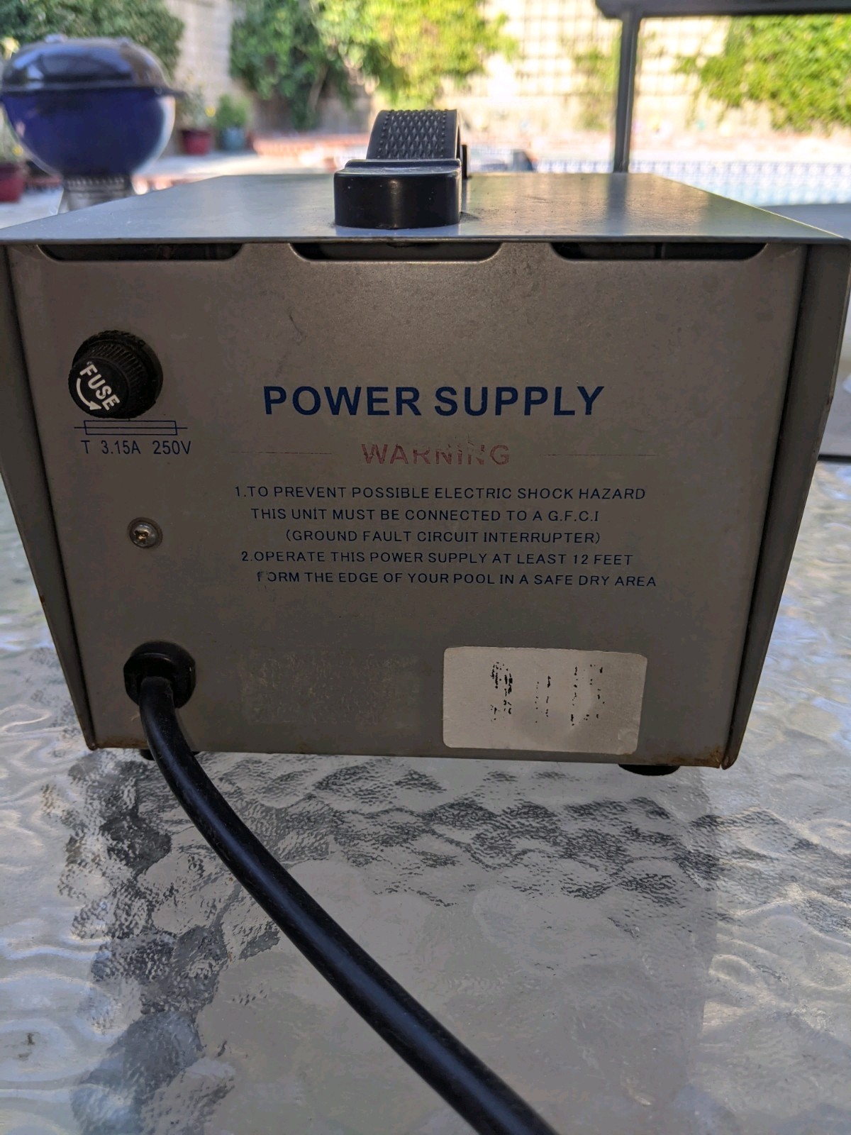 Aquabot Classic Swimming Pool Cleaner Power Supply PARTS or REPAIR