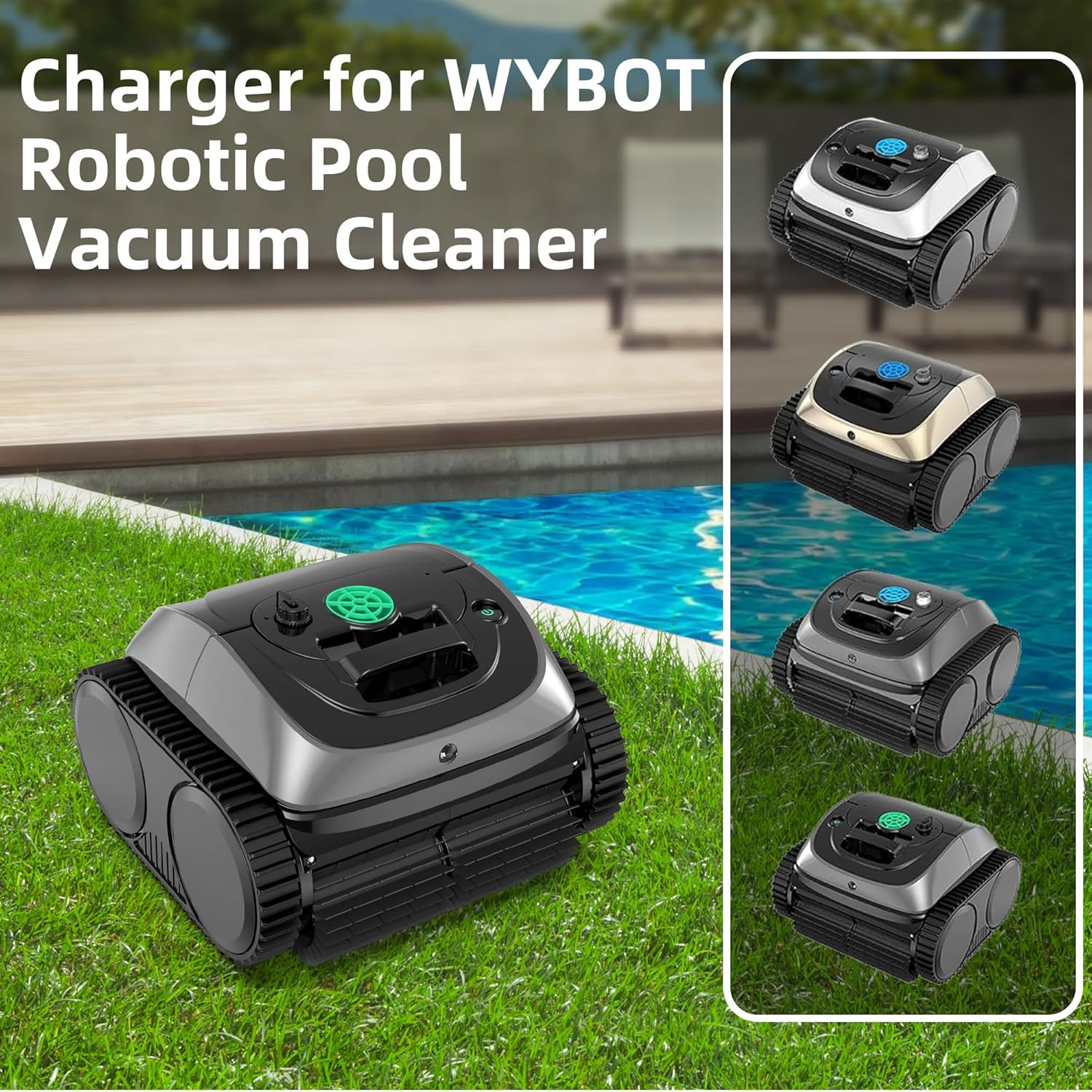 Replacement Charger for WYBOT C1 Cordless Robotic Pool Vacuum OS7010C