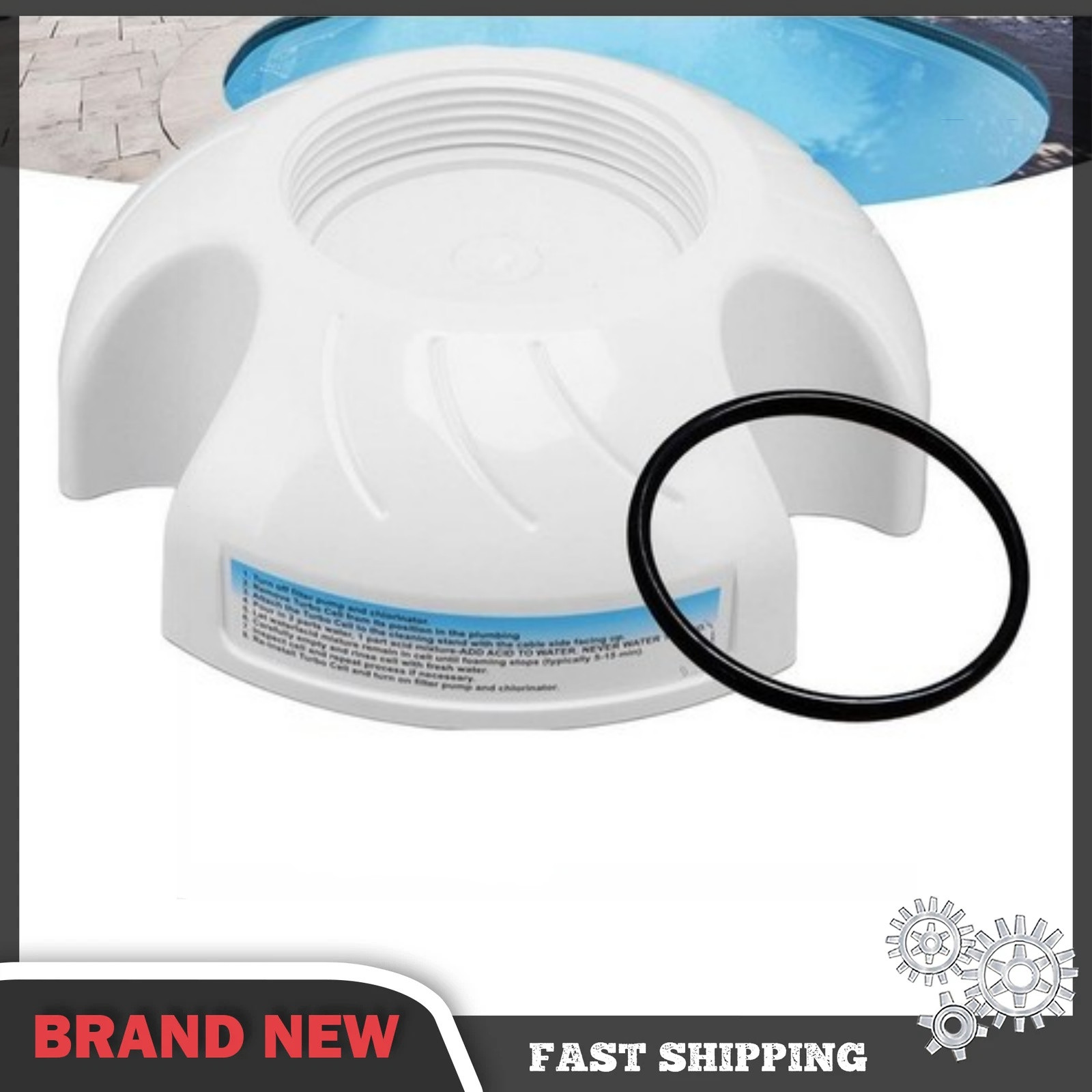 New Pool Salt Cell Cleaning Stand Cap W/ O-ring For Hayward and Pentair