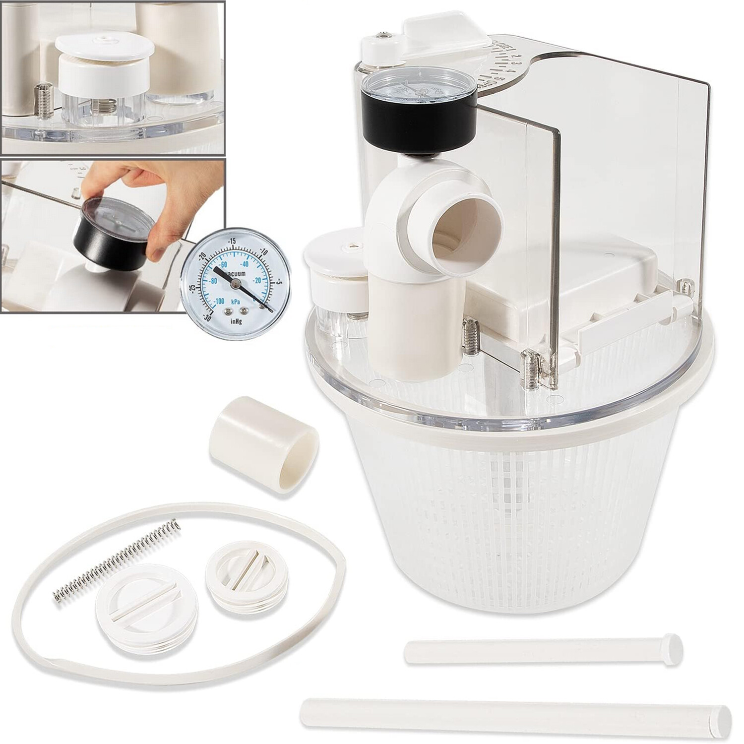 Vac-Mate Pool Cleaner Dispenser Box Replace for Pentair R211100 for Certikin