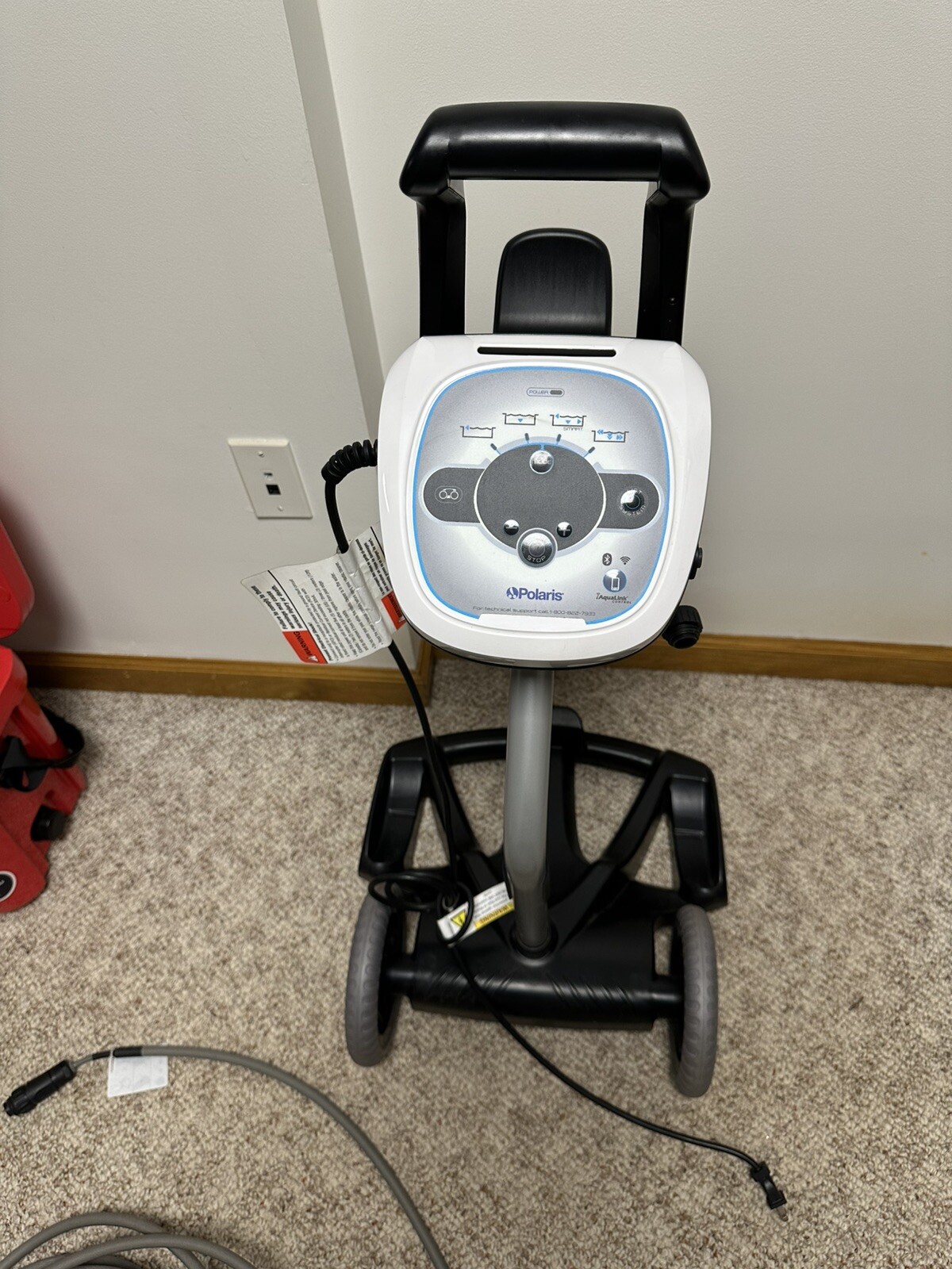 The Polaris VRX iQ+ Robotic Pool Cleaner with iAquaLink Control FVRXIQP