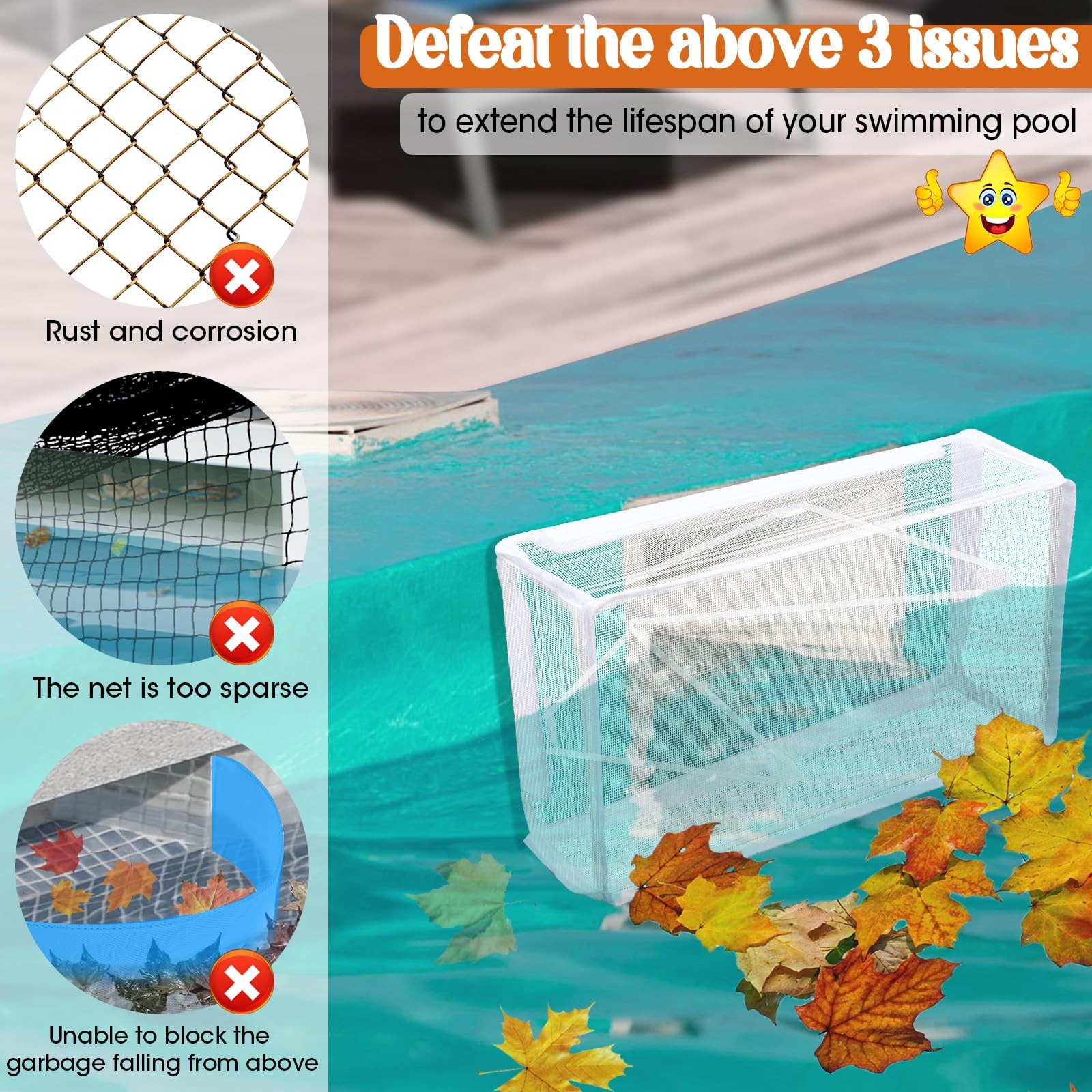 Pool Skimmer Screen Guard for Above-Ground/In-Ground Pools