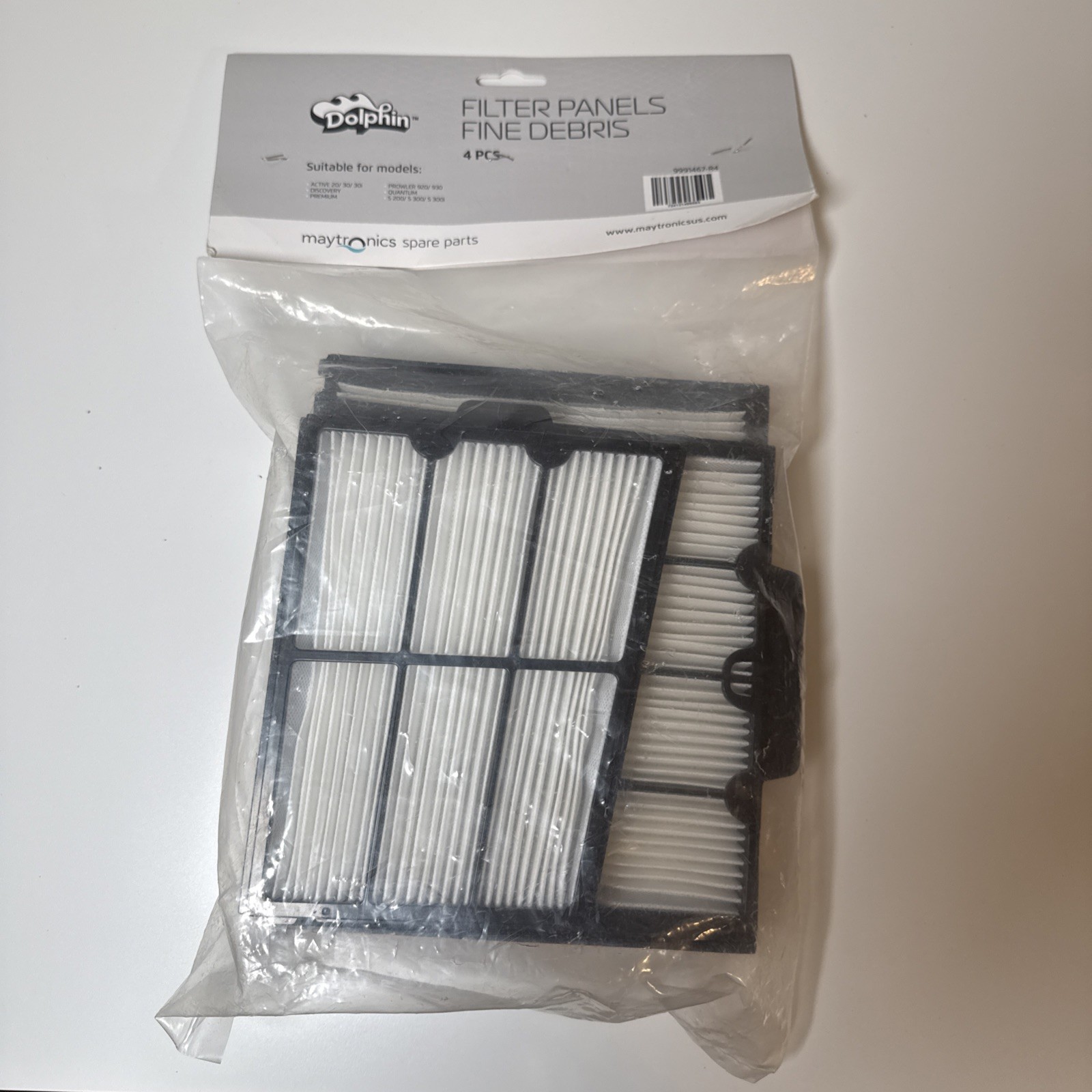 Maytronics 4-Panels Ultra Fine Filter Cartridge for Pool Cleaners (9991467-R4)