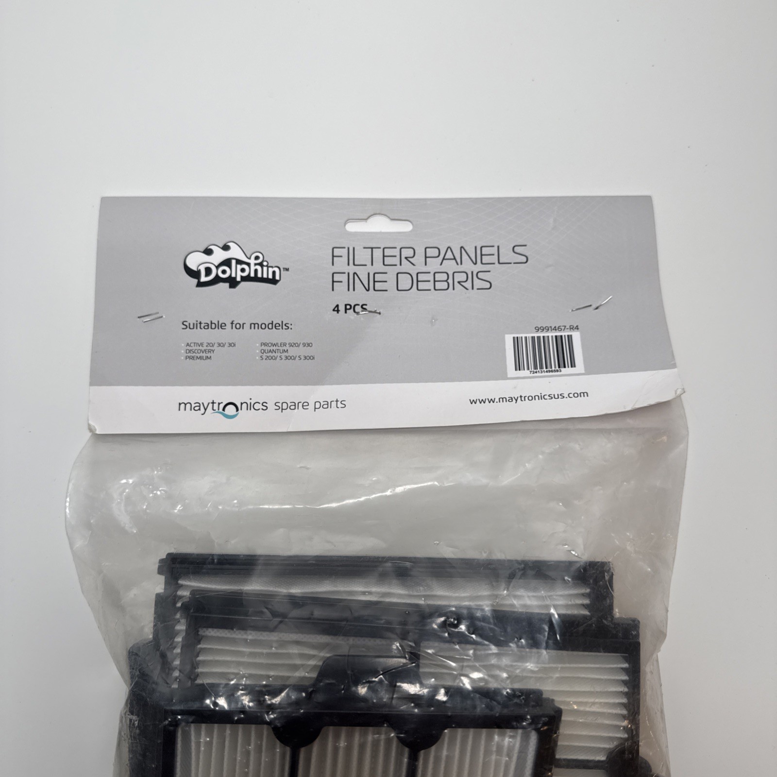 Maytronics 4-Panels Ultra Fine Filter Cartridge for Pool Cleaners (9991467-R4)