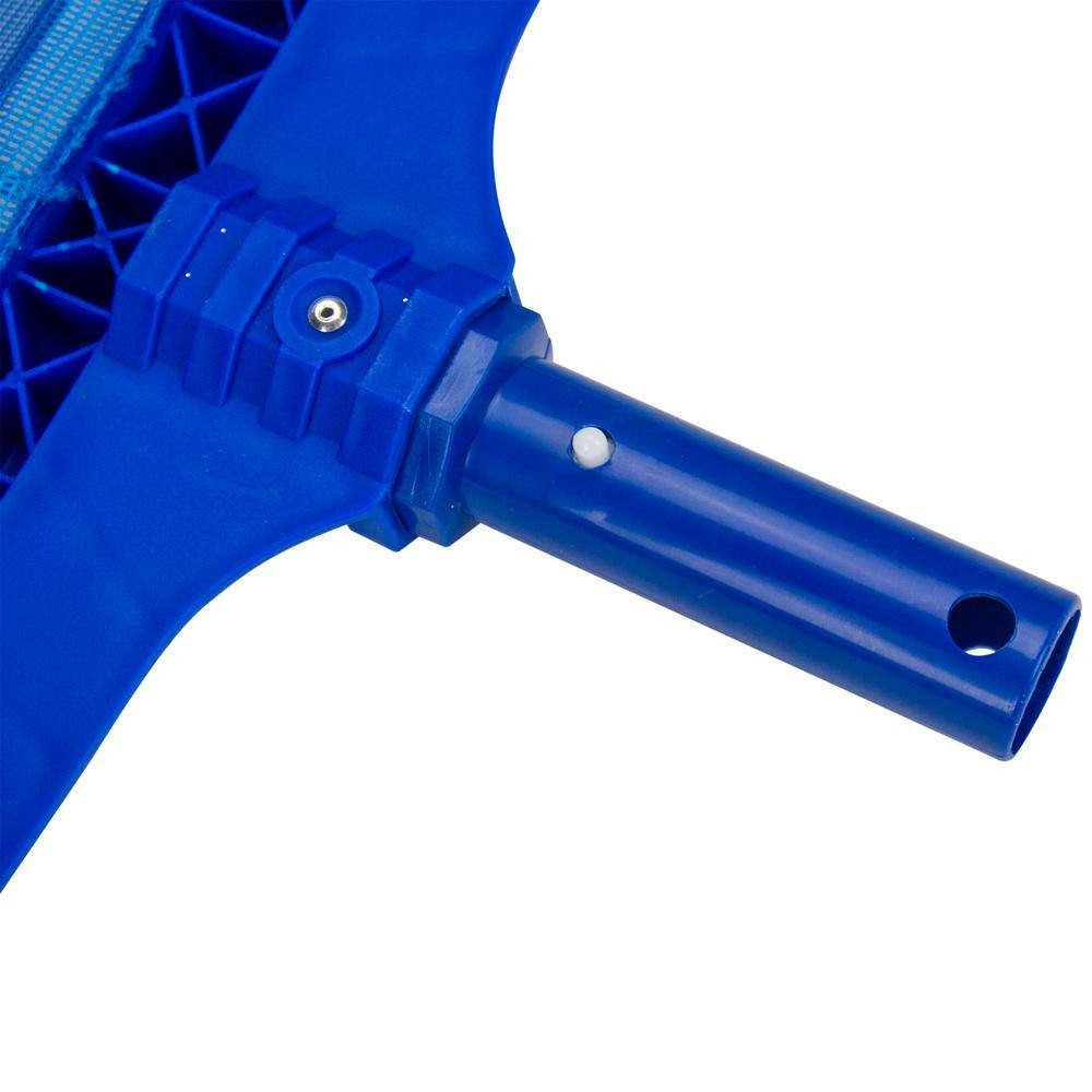 Heavy-Duty Deep-Bag Swimming Pool Leaf Rake Skimmer Head – Fits Most Poles