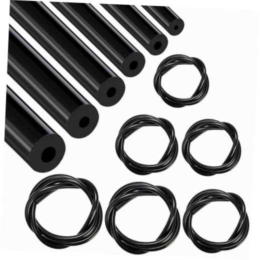 6 Pieces Silicone Vacuum Hose Automotive, 1/8&Prime; 5/32&Prime; 3/16&Prime; 1/4&Prime; 5/16&Prime; 3/8&Prime;