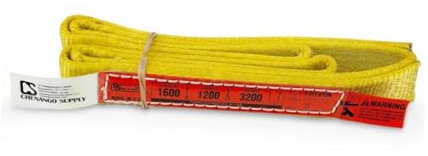 DD Sling 1 Inch x 3 Foot Nylon Lifting Sling – USA Made, 1,600 lb Vertical,