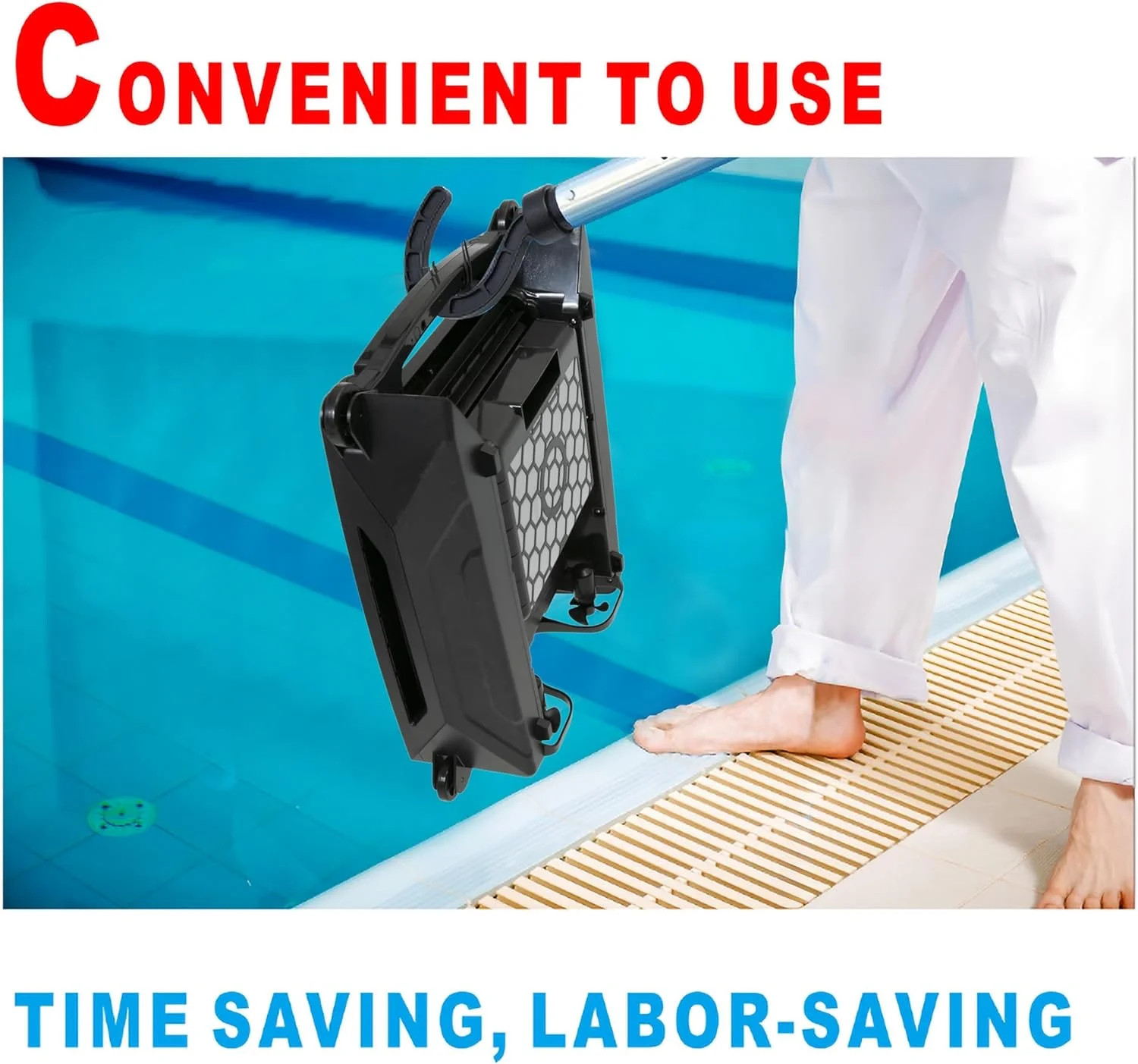 2 Pack Hook for All Robotic Pool Cleaner, Including Cordless, Above Ground & Und